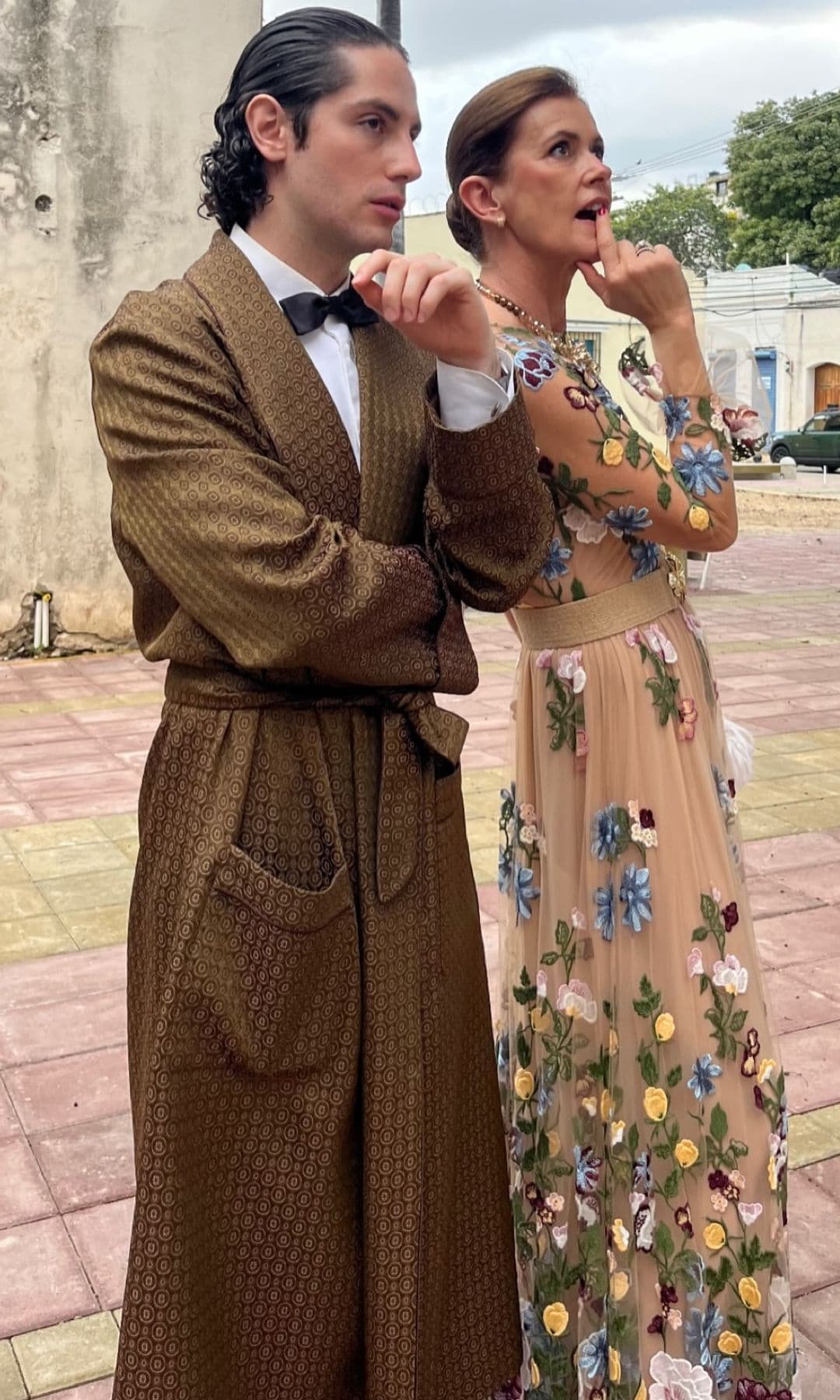 Nuria March en la boda de Angèle Giacinti y Paul Testot
