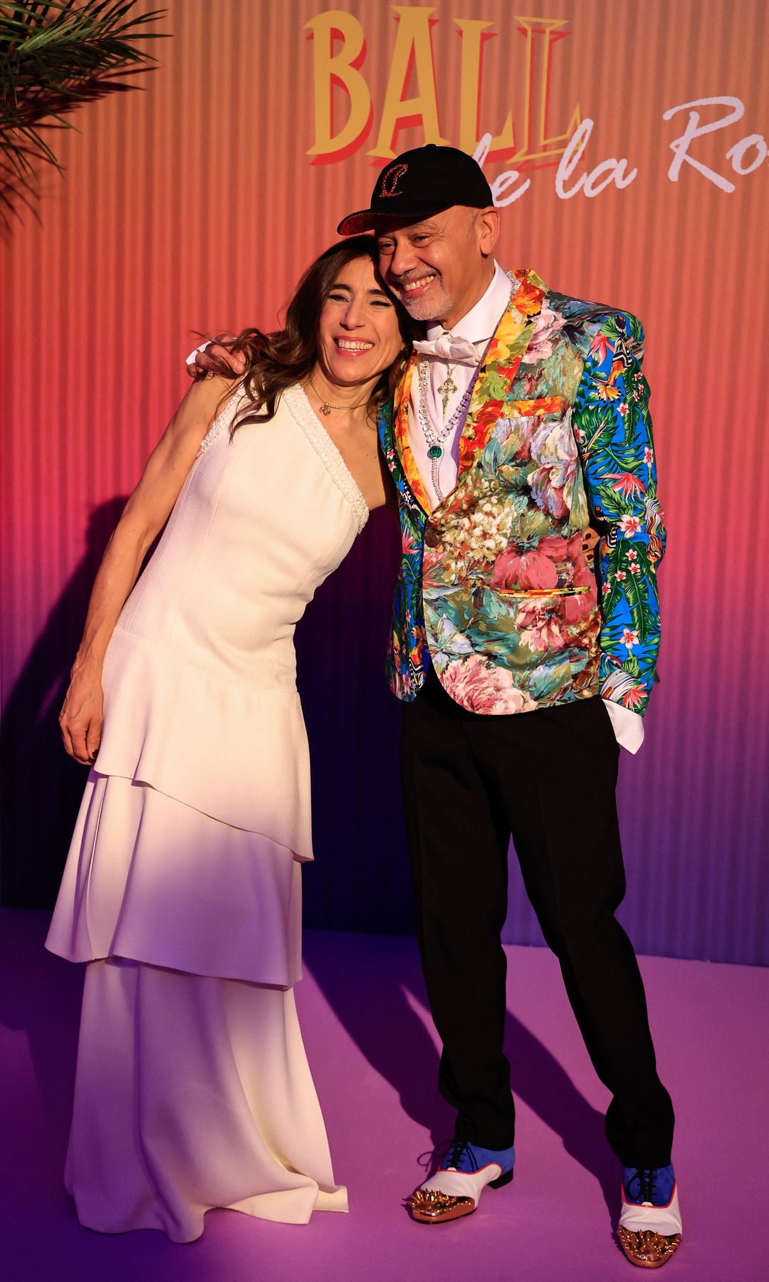 La coreógrafa y bailarina Blanca Li junto al diseñador frances Christian Louboutin