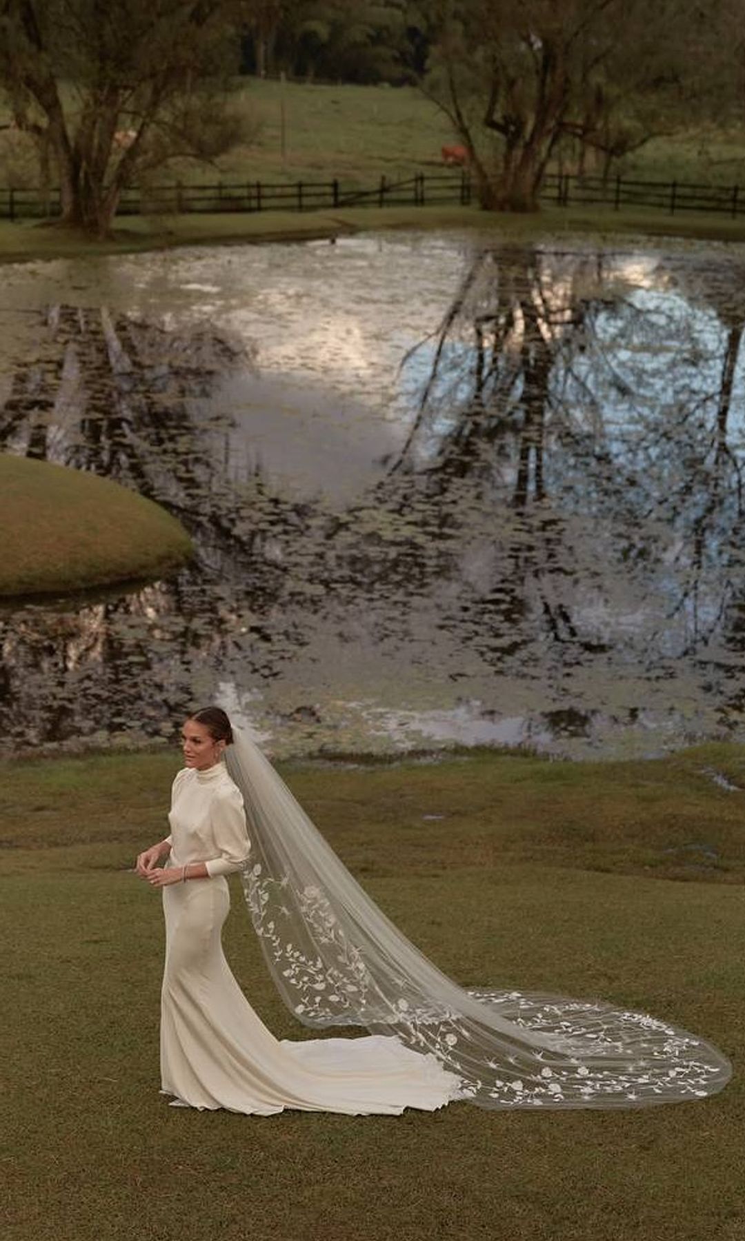 Velos de novia bordado
