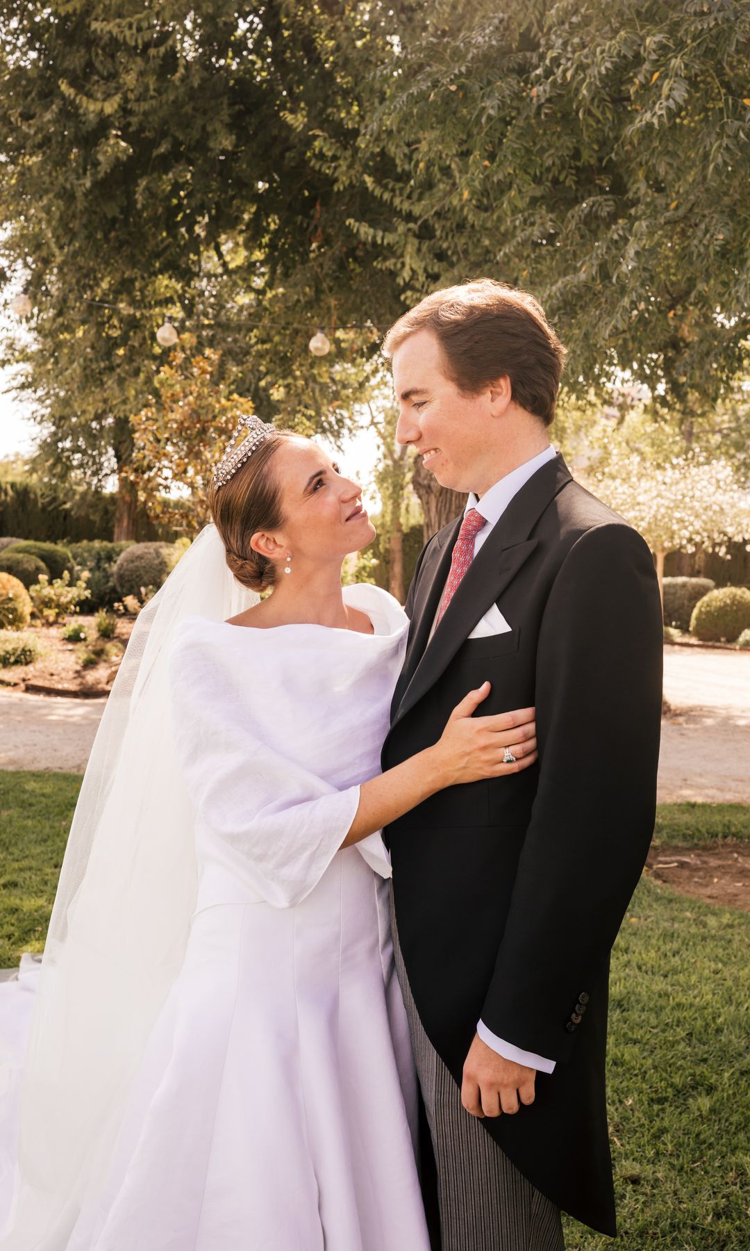 Tiara familiar de novia