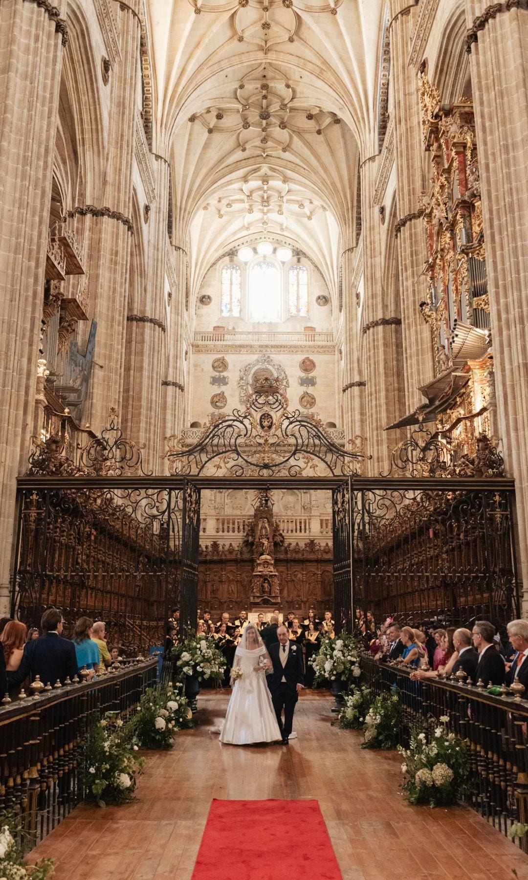 Boda religiosa en Salamanca