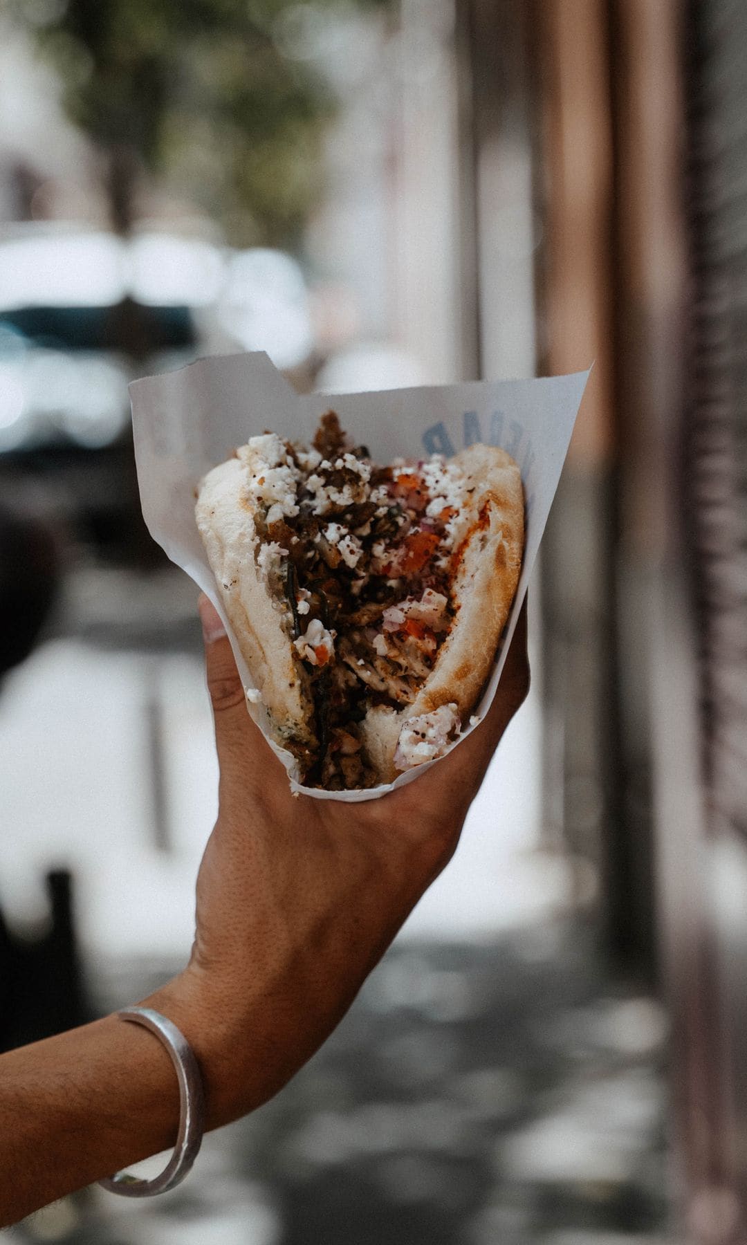 Kebab berlinés gourmet de Culto Kebab en Madrid