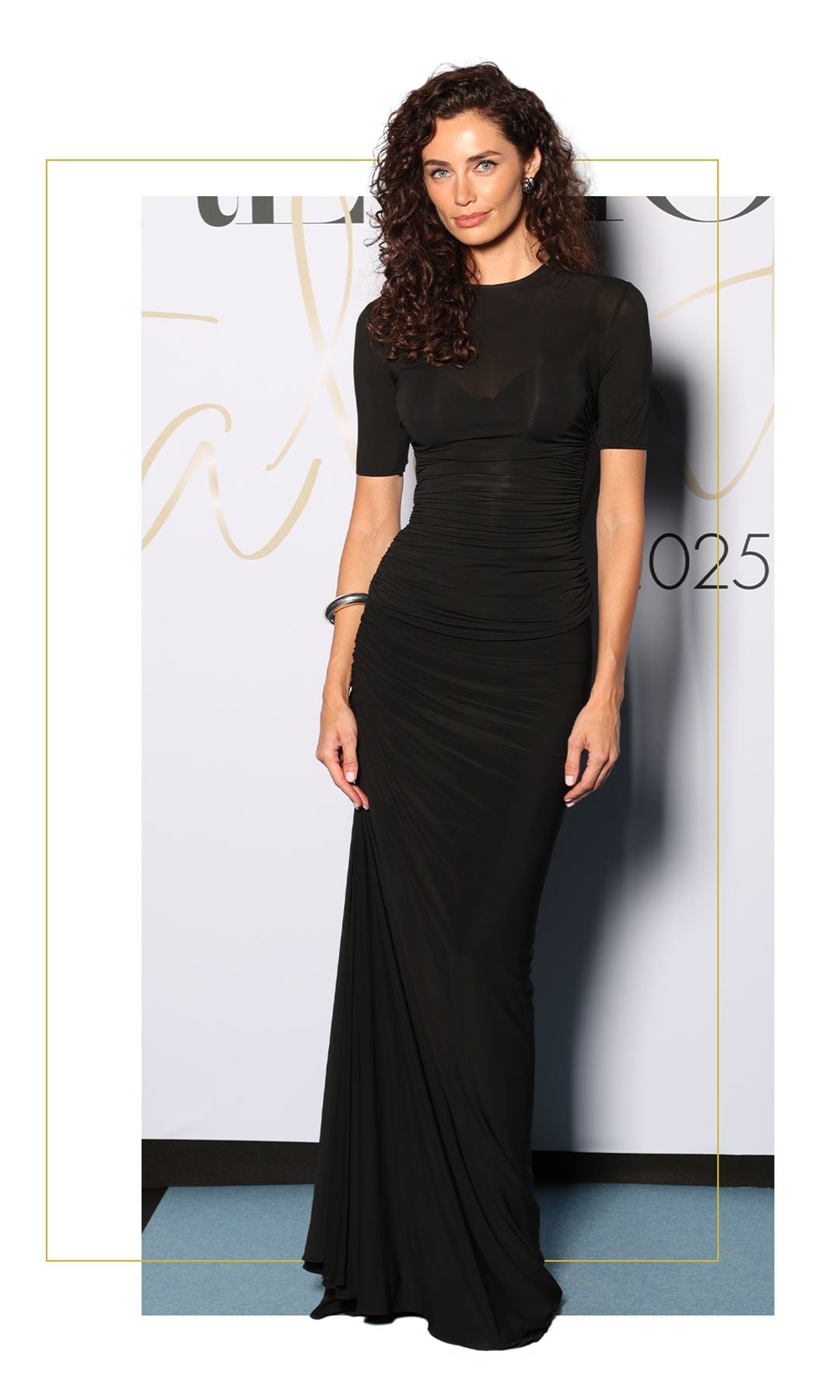 Rebeca Donaldson en los premios fashion 2025