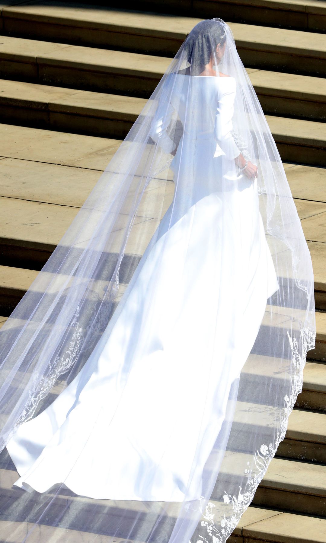 Meghan Markle el día de su boda