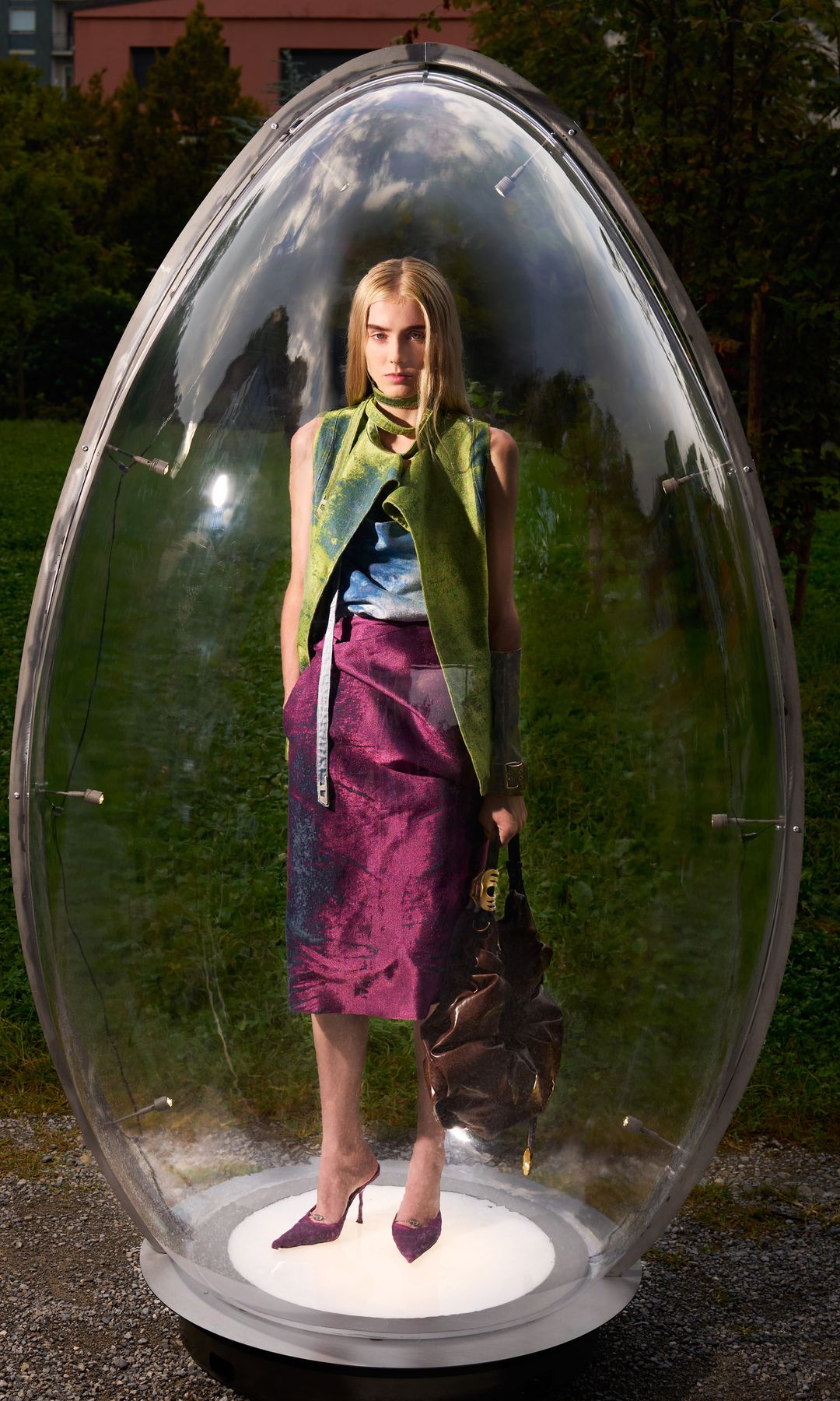 Civiles fueron testigo de los nuevos diseños de Glenn Martens para Diesel.                 