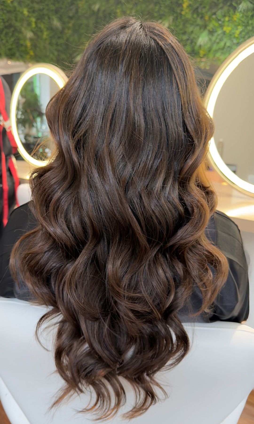 Trabajo expensive brunette castaño iluminado