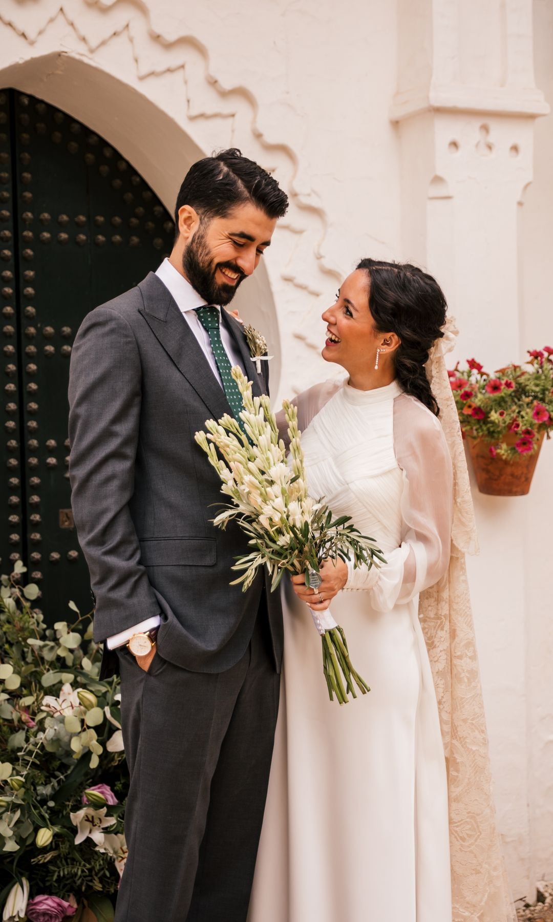 Novias con mantilla Aht Studio