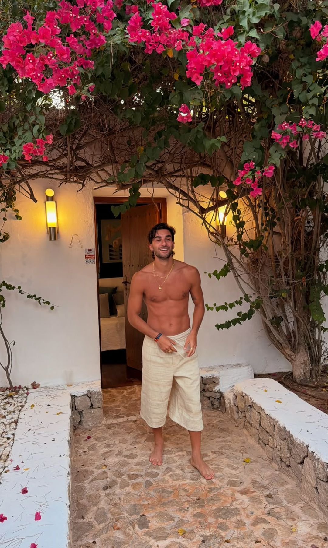 Ferrán Torres de vacaciones