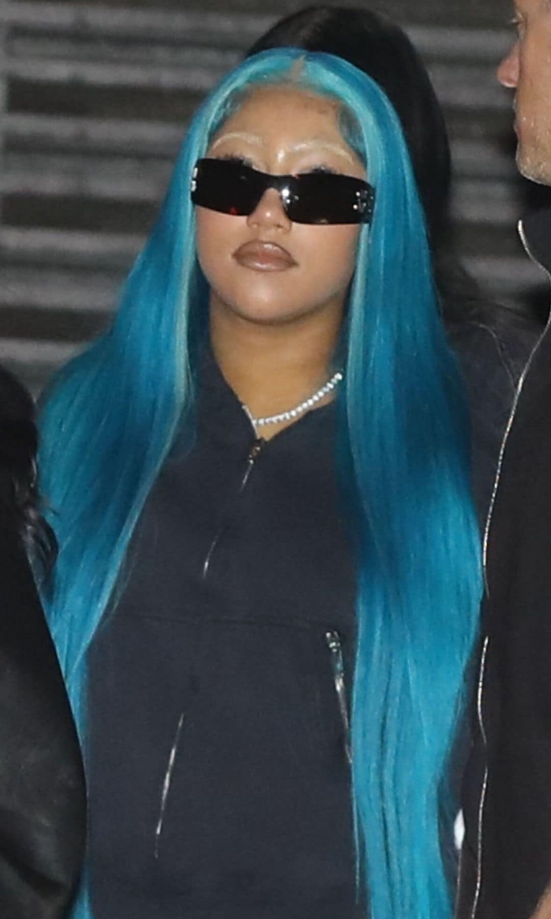 North West se hizo viral hace un año con su cambio de color de cabello a azul.