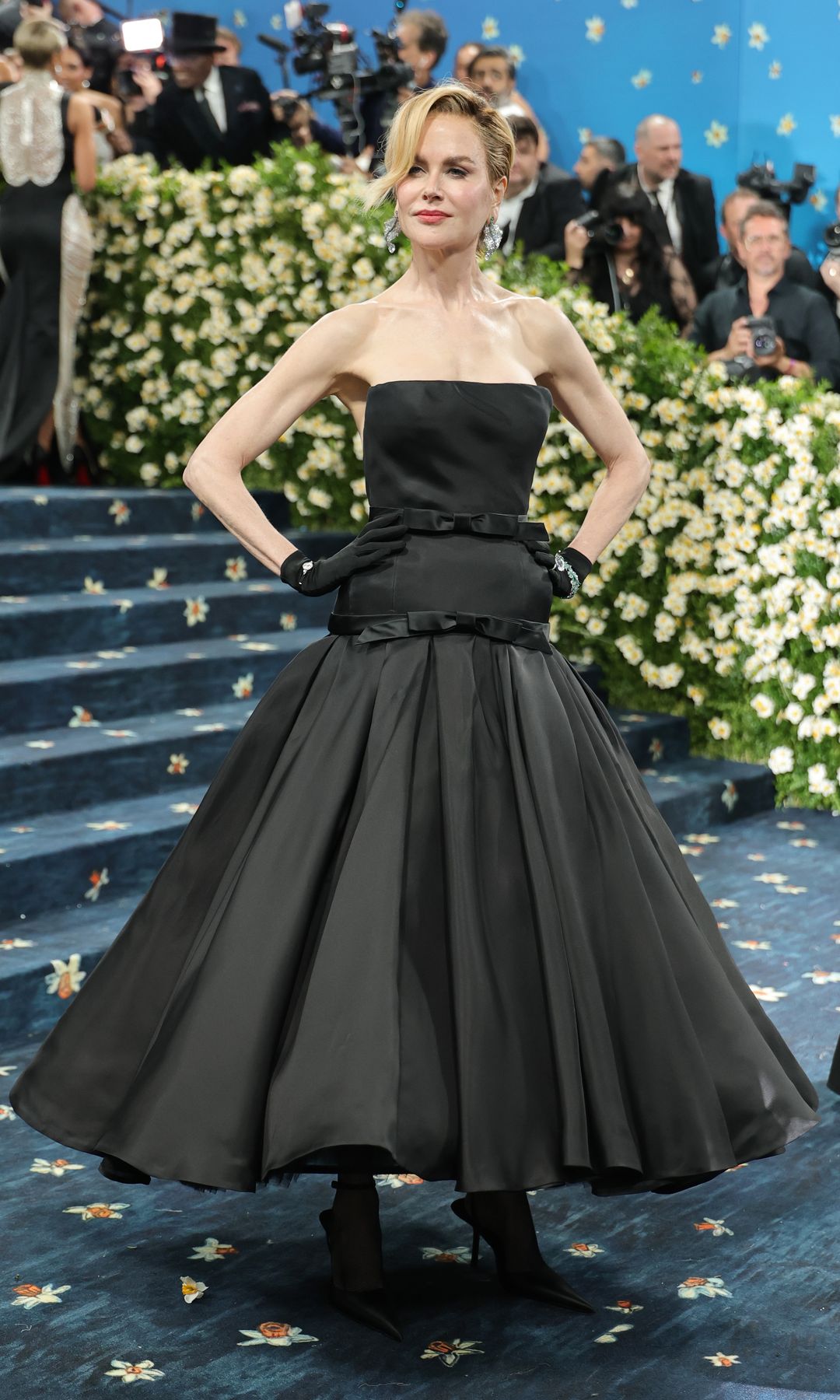 NEW YORK, NEW YORK - MAY 05: Nicole Kidman attends the 2025 Met Gala Celebrating "Superfine: Tailoring Black Style" at Metropolitan Museum of Art on May 05, 2025 in New York City. (Photo by Dia Dipasupil/Getty Images)