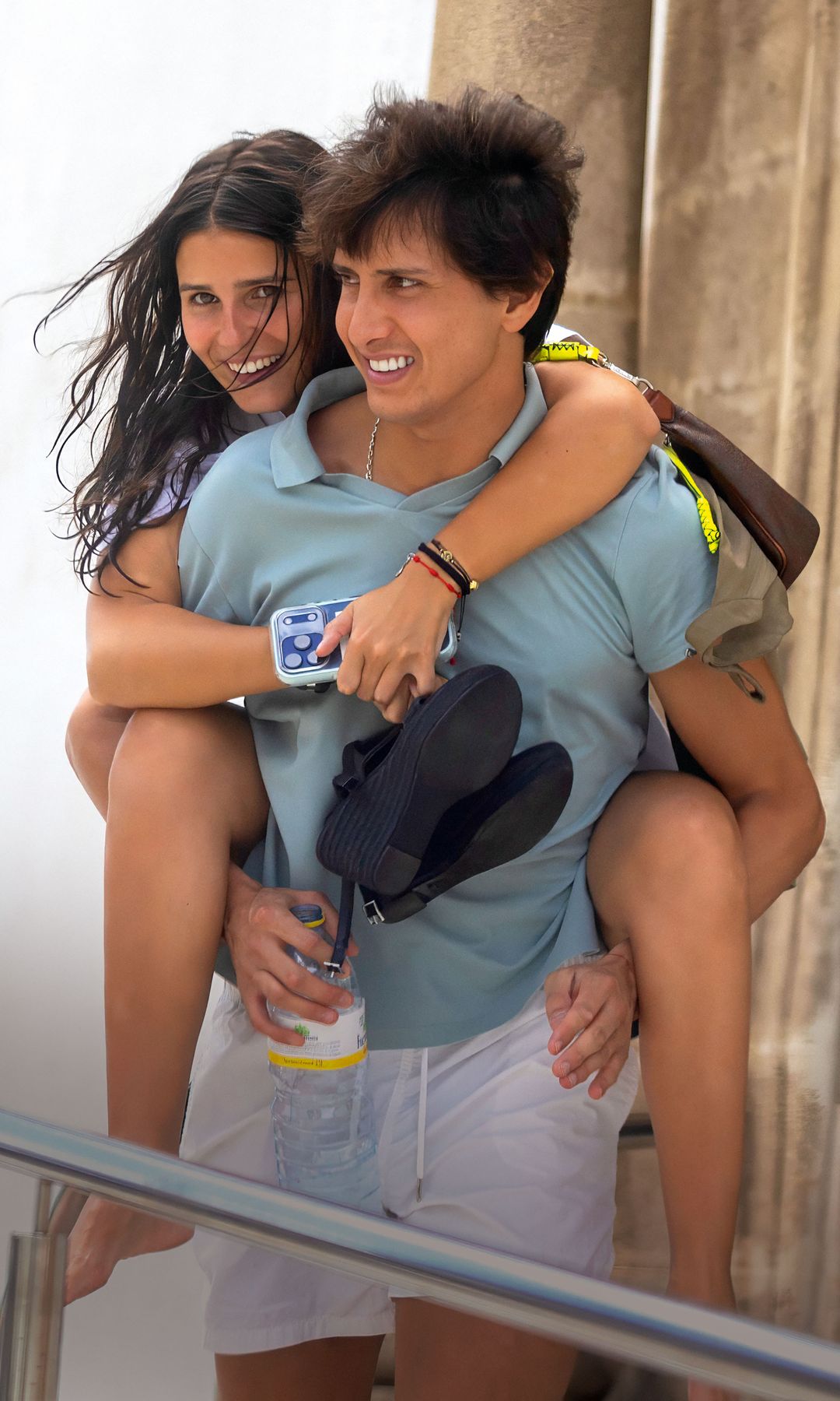 Roca Rey y Tana Rivera en su primer verano de noviazgo