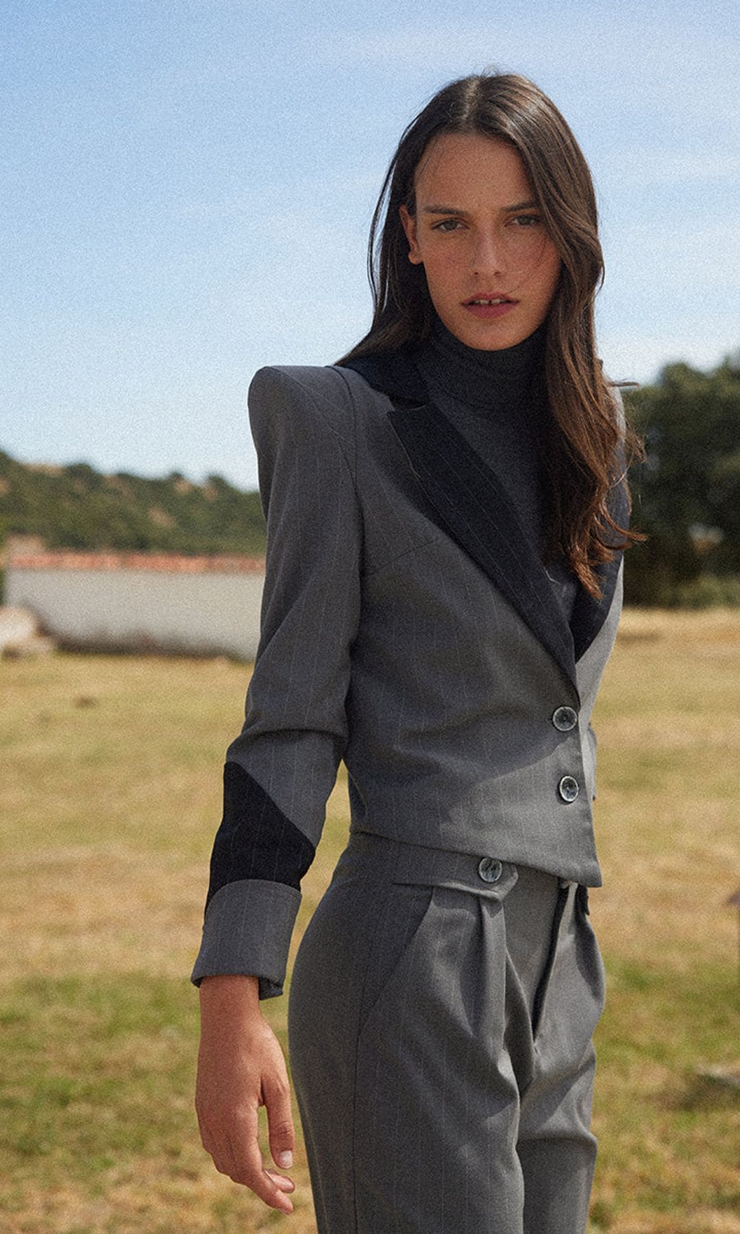 Chaqueta 'Lauren' gris de Vogana (169 euros).