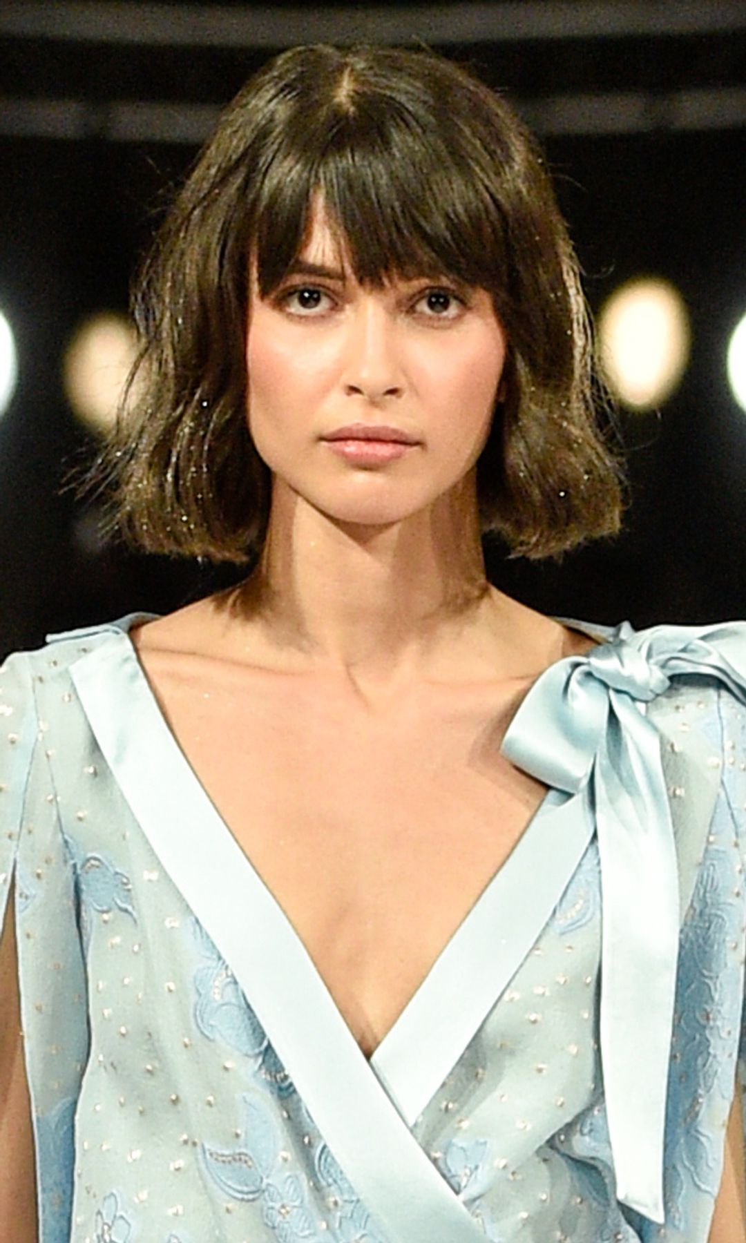 PARIS, FRANCE - JULY 03: A model walks the runway during the Alexis Mabille Haute Couture Fall Winter 2018/2019 show as part of Paris Fashion Week on July 3, 2018 in Paris, France. (Photo by Peter White/Getty Images)
