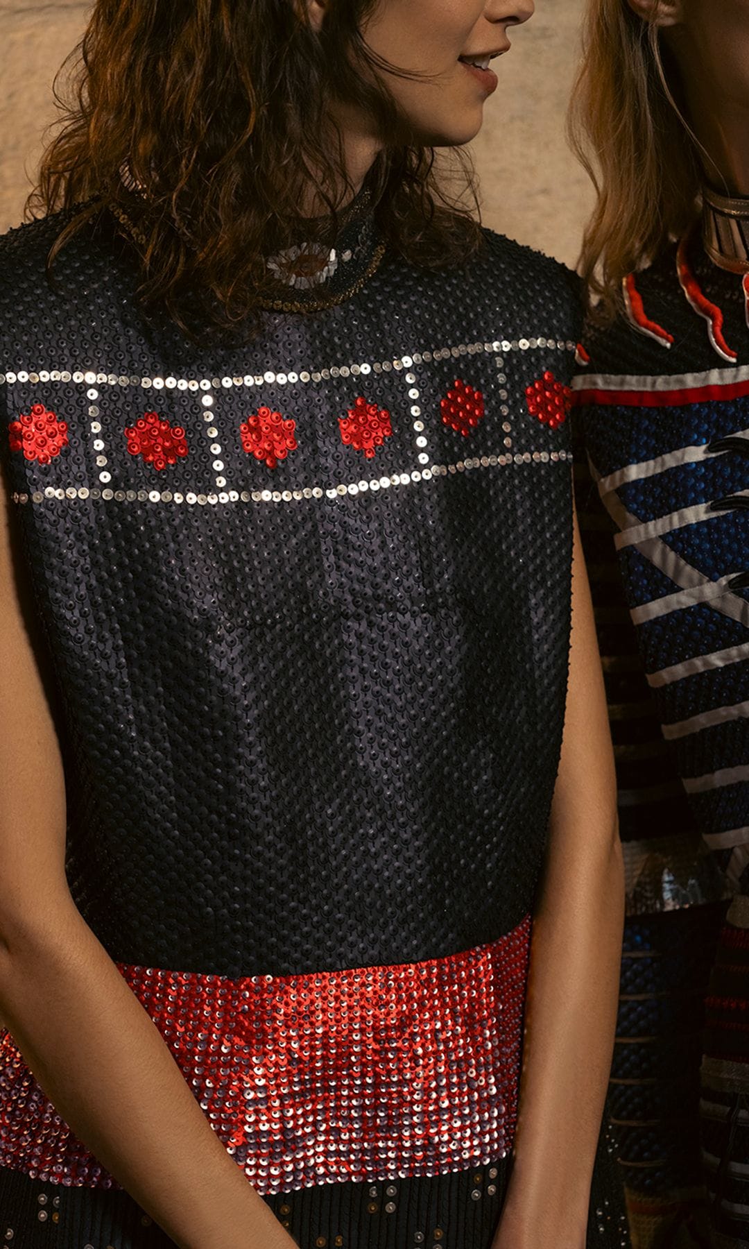Destalles del desfile de Louis Vuitton