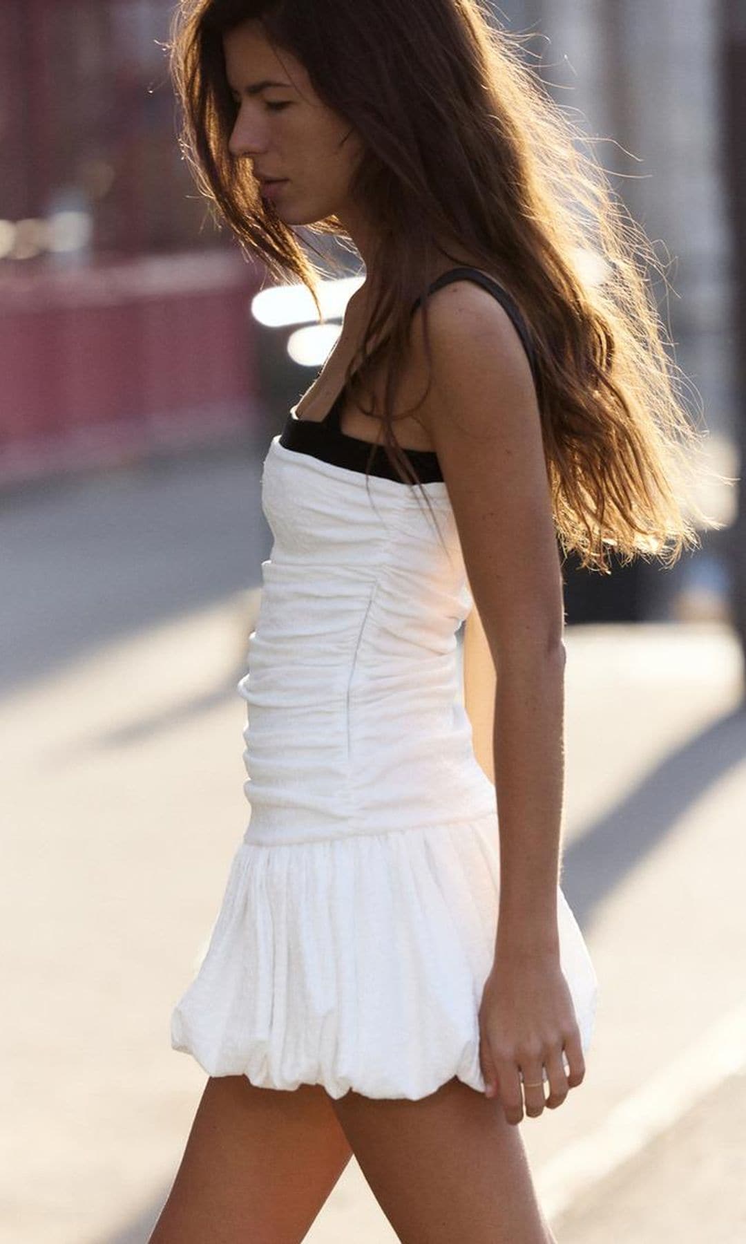 Vestido blanco de Zara
