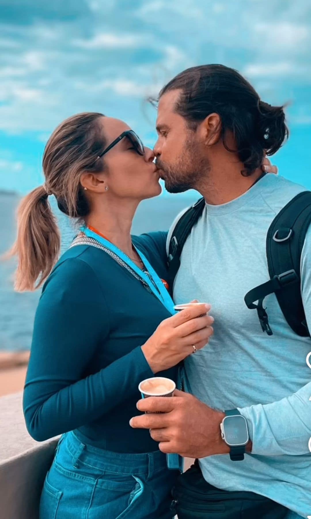 Esta imagen fue de una de sus últimas vacaciones juntos, en diciembre de 2024.