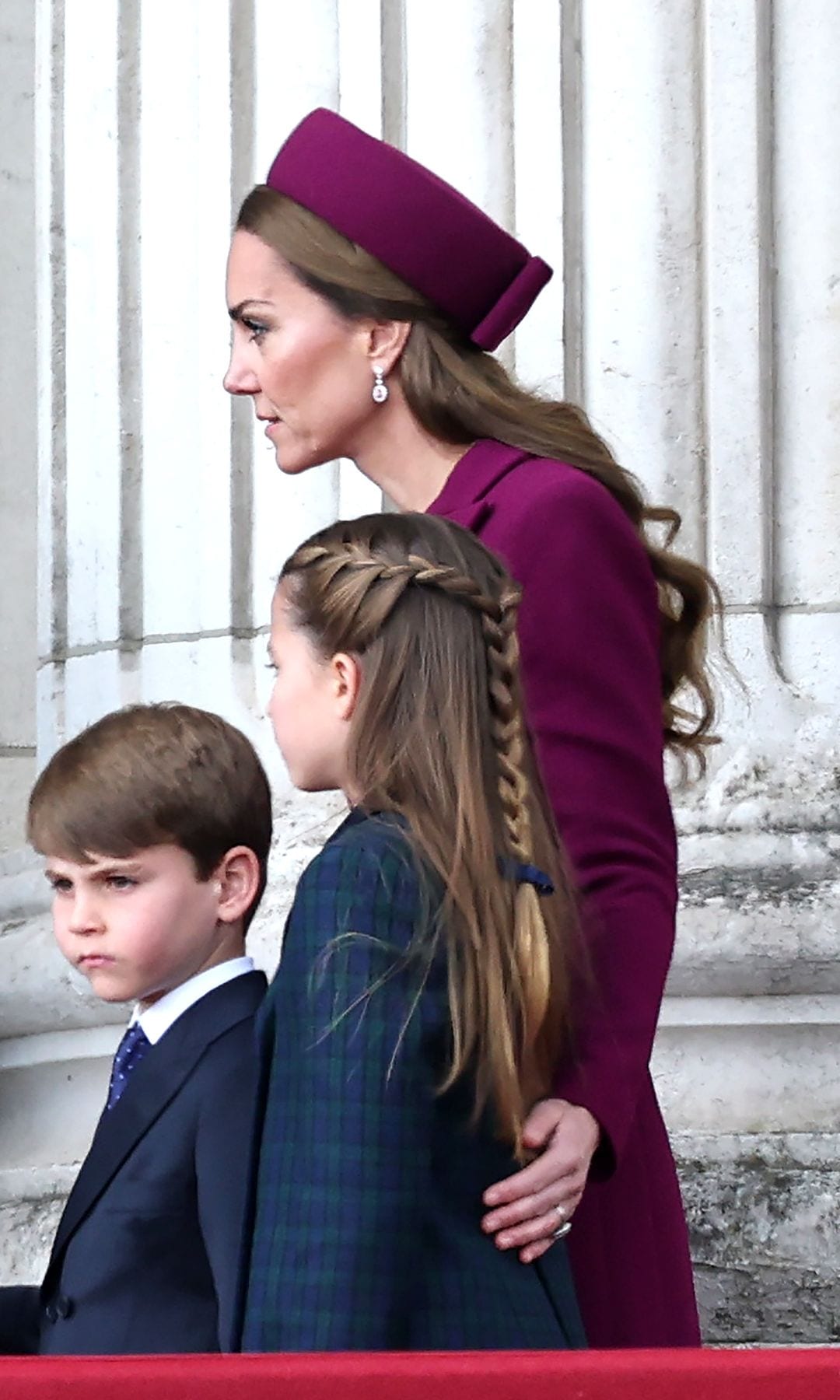 La familia real británica