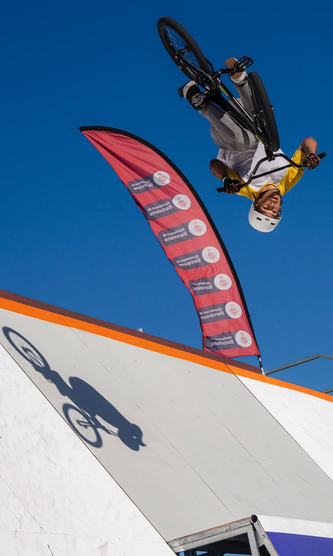 Salto en BMX de Extreme Barcelona