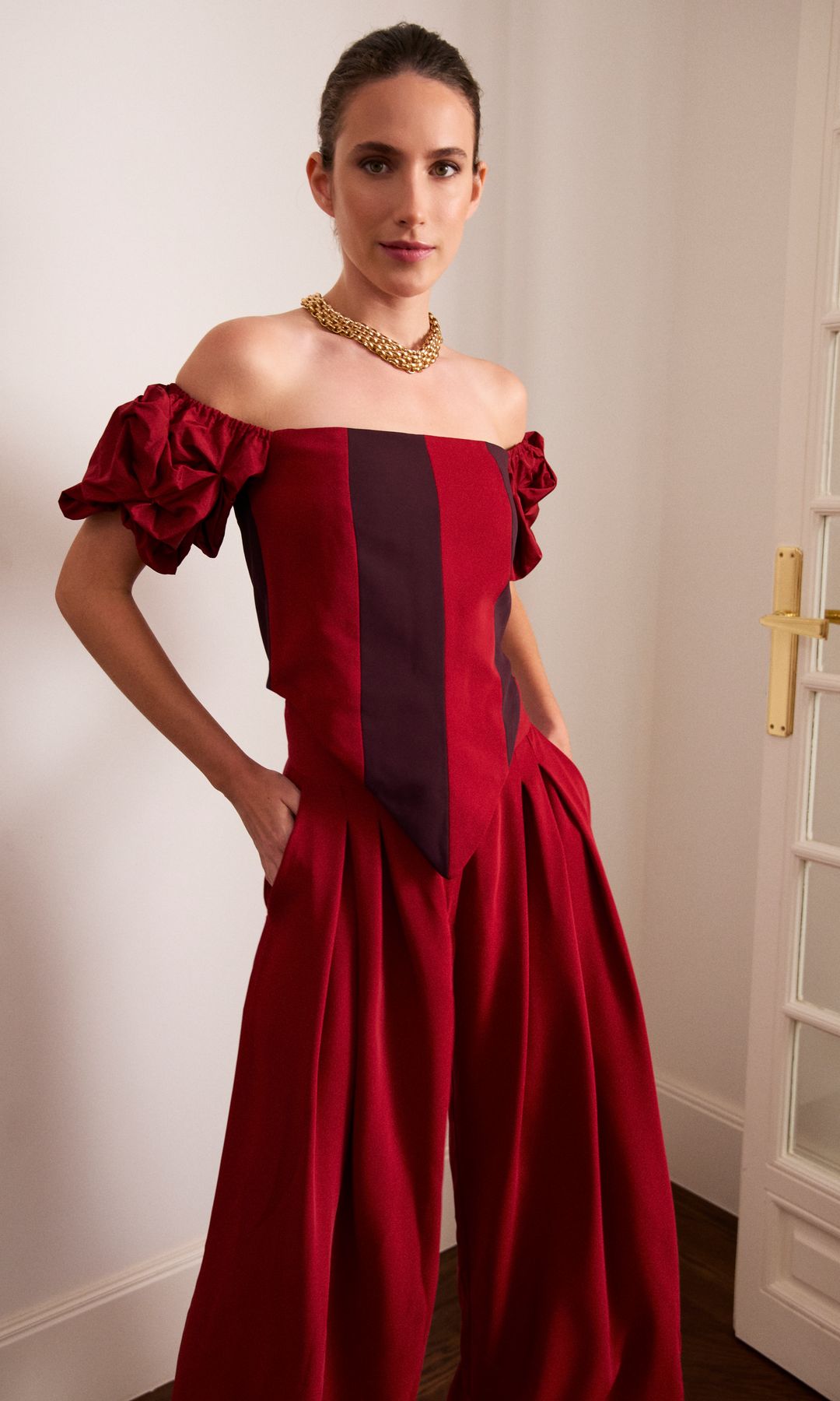 Look de invitada de la colección Attico de Vogana