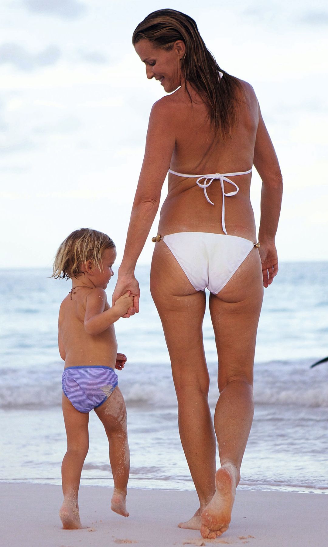 India Hicks de pequeña con su hija, Domino