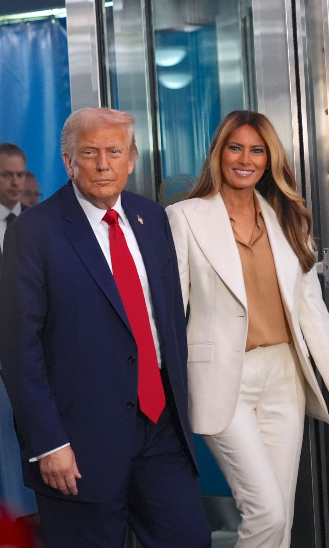 Melania Trump en la 80 Asamblea de la ONU