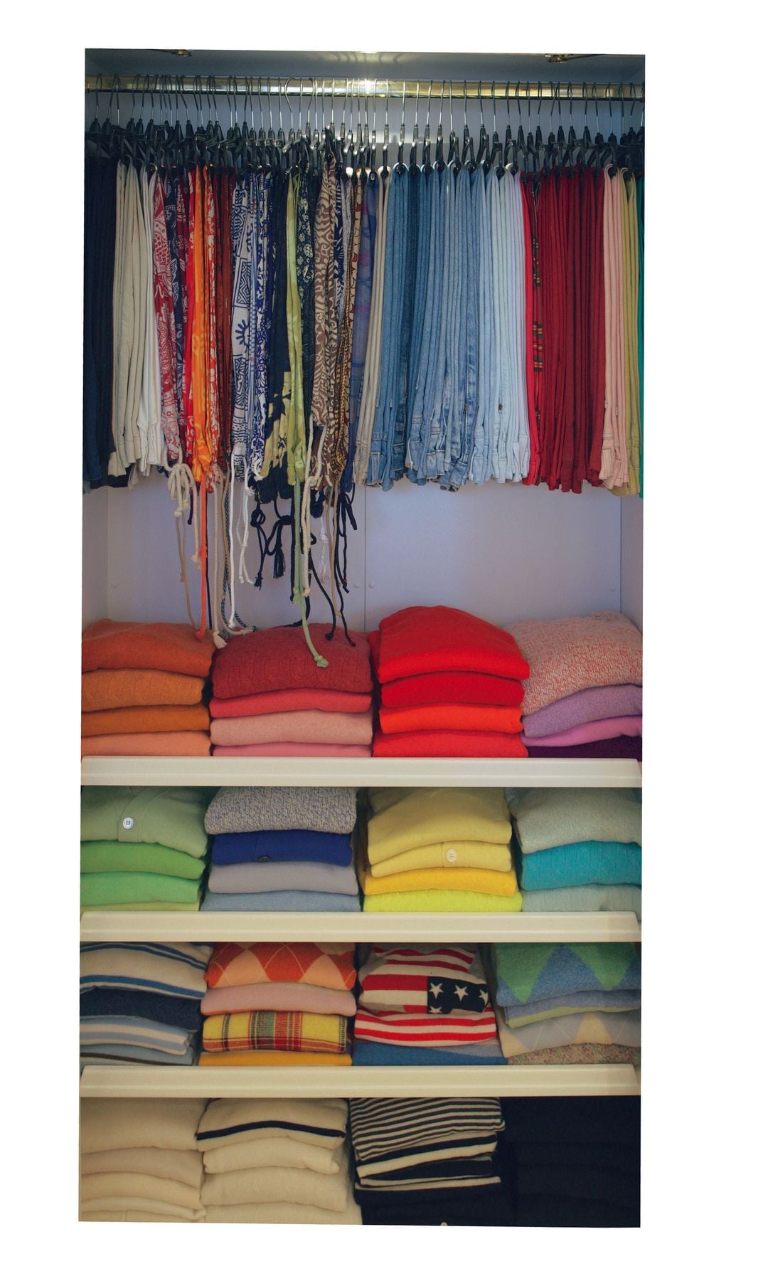 El armario de Valentino, el diseñador de moda italiano