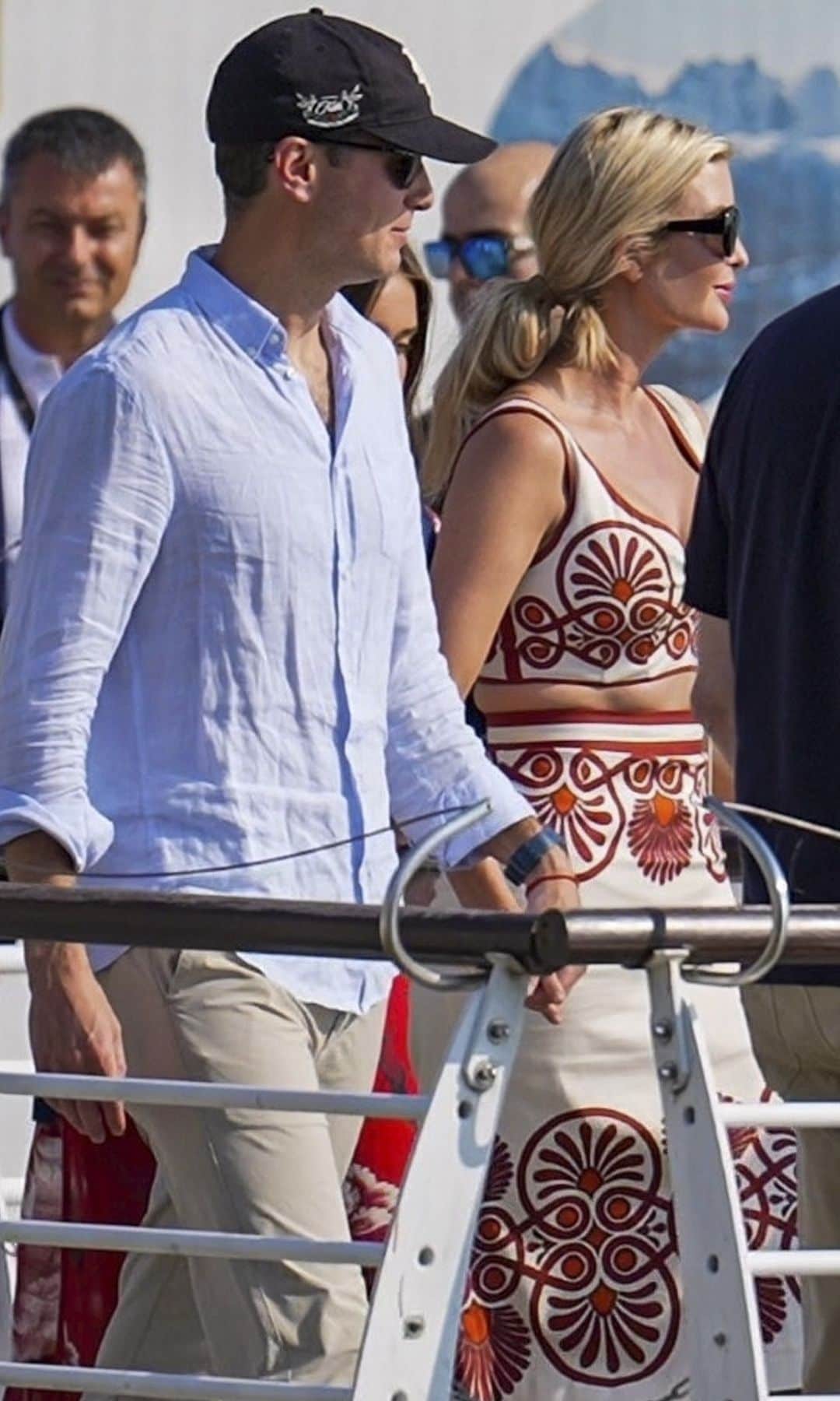 Ivanka Trump llega a Venecia por la boda de Jeff Bezos