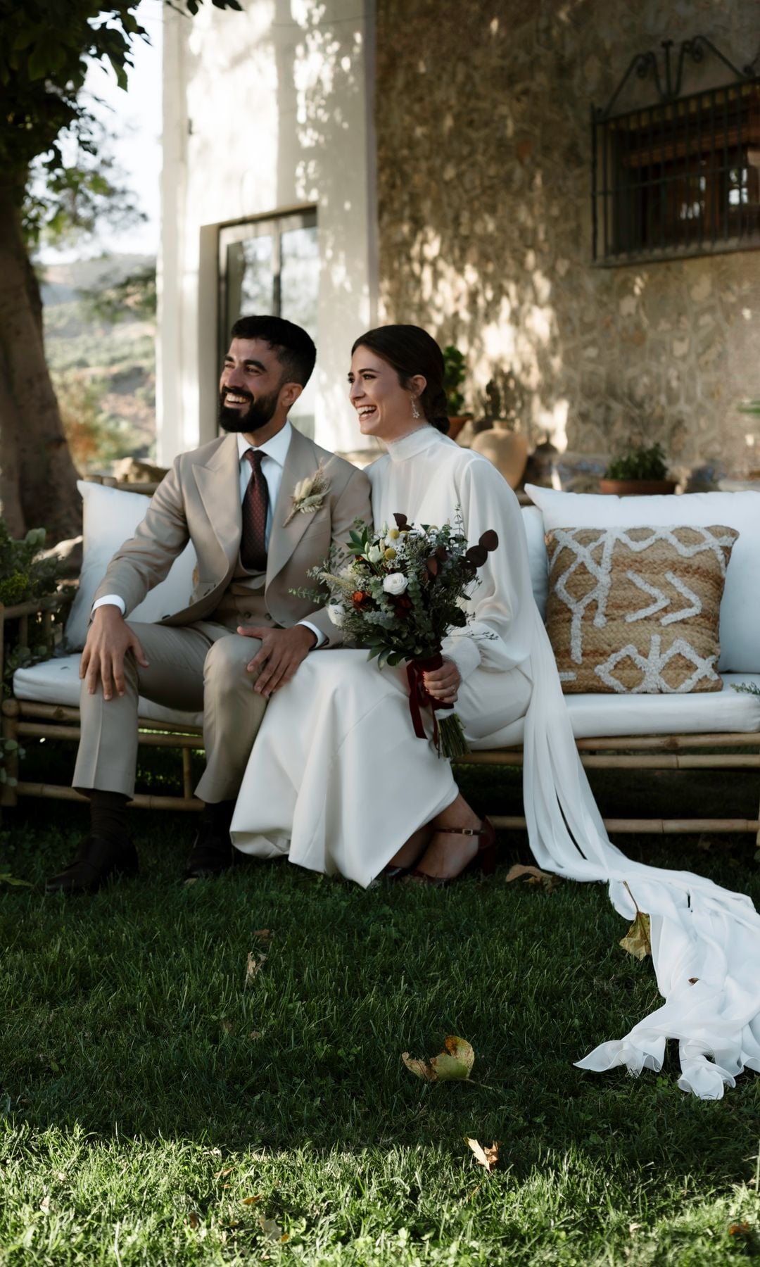 La novia del vestido sencillo y desmontable que vive en Córdoba