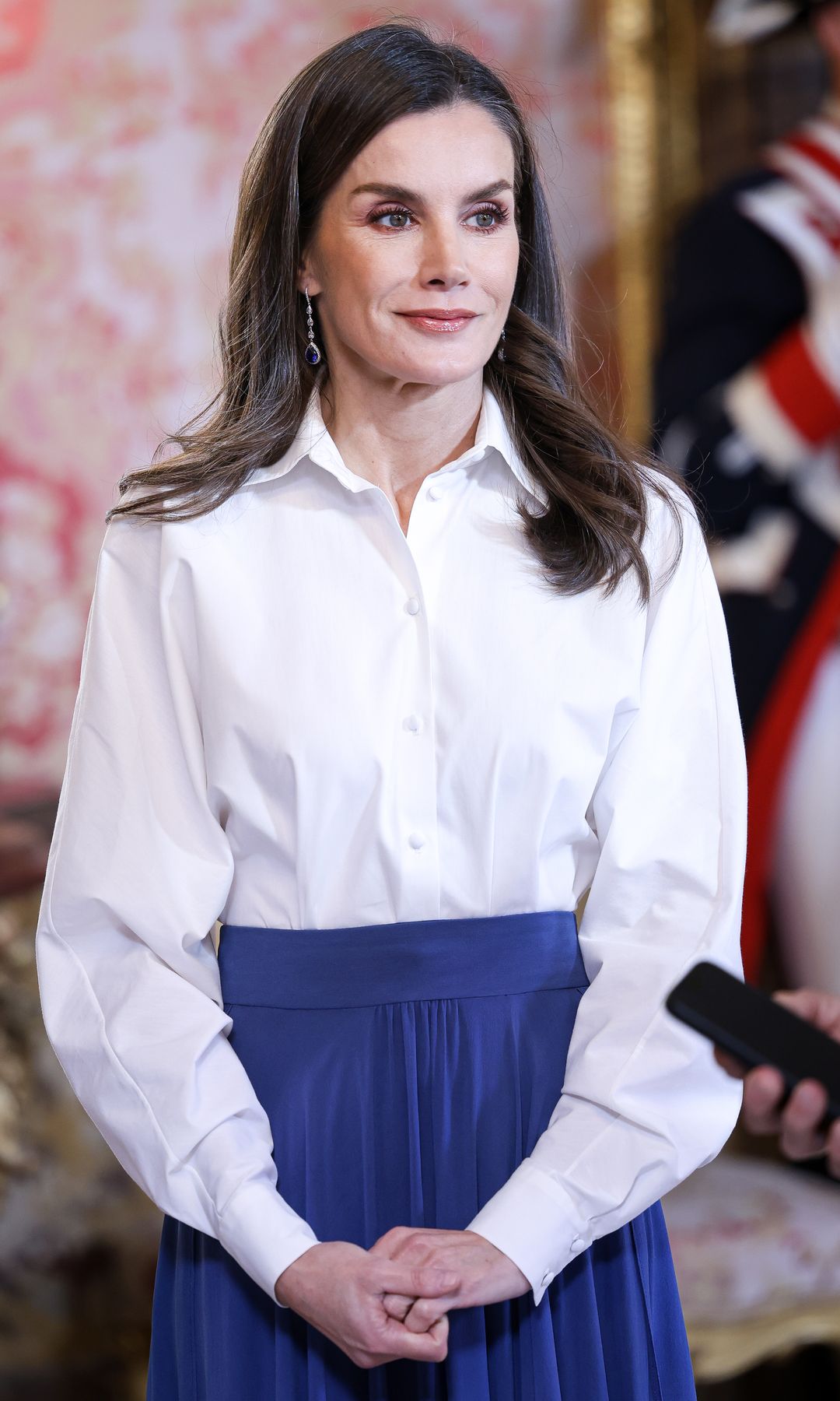 Los looks de la reina Letizia en la recepción al Cuerpo Diplomático Acreditado en España, su segunda puesta de largo del año desde 2005