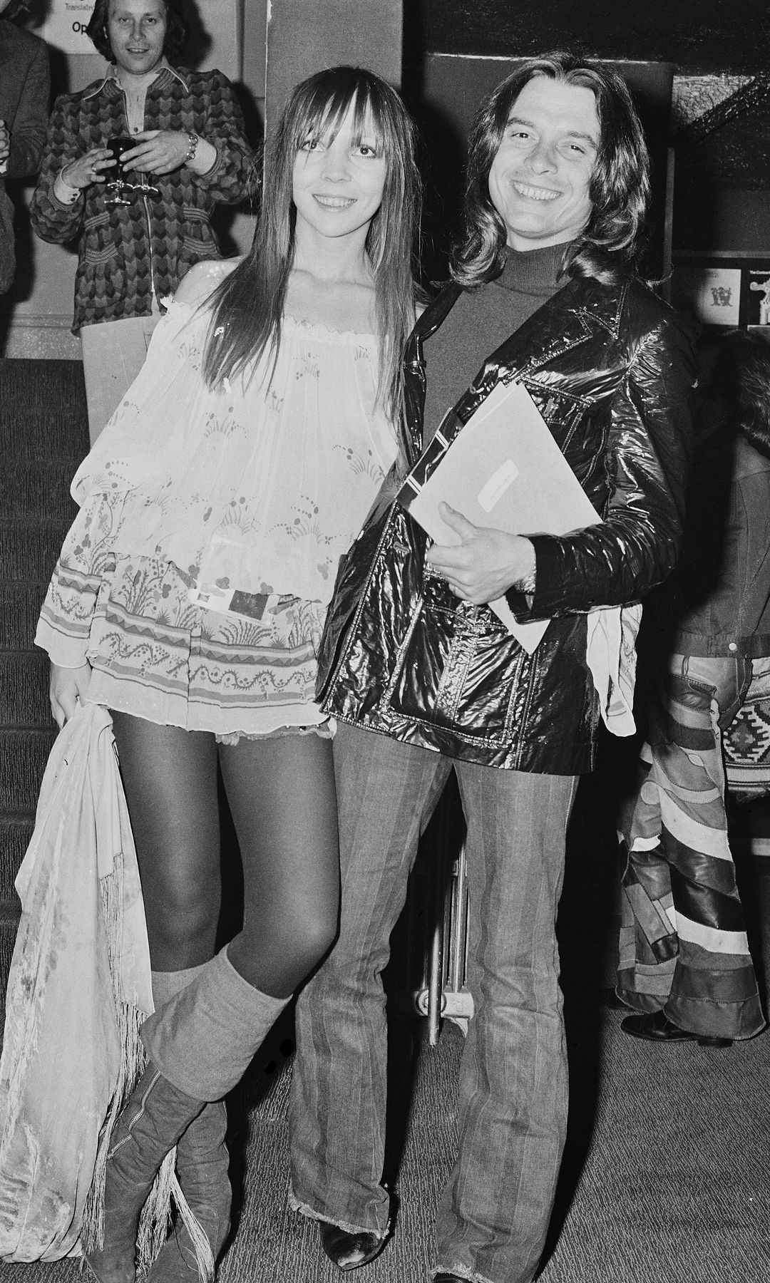 David Bailey con la modelo Penelope Tree