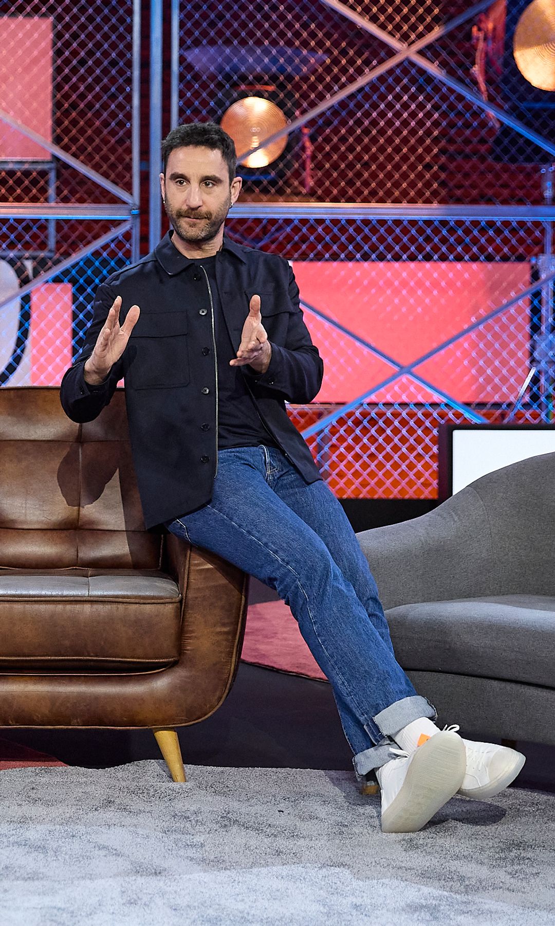 El actor Dani Rovira, durante la presentación del programa 'Al margen de todo', a 25 de febrero de 2026, en Madrid