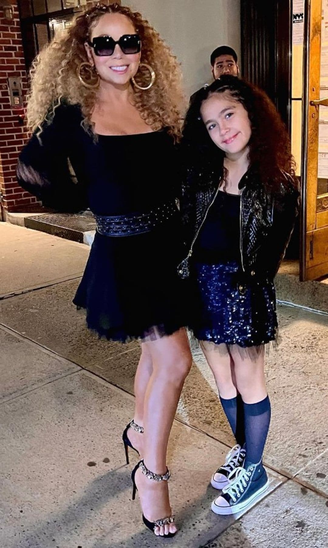 Mariah Carey con su hija Monroe