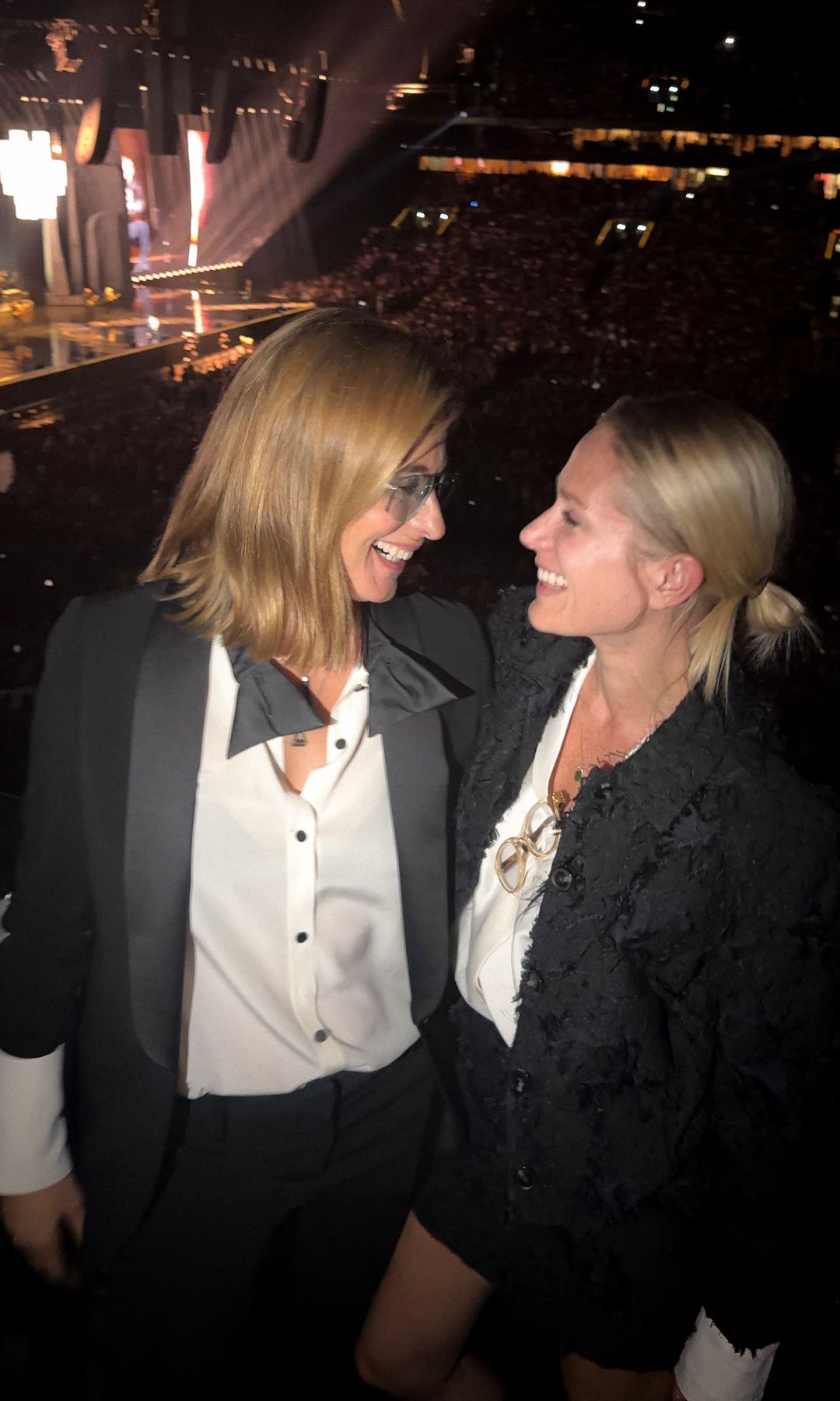 Sandra Barneda y Pascalle Paerel en una tierna fotografía