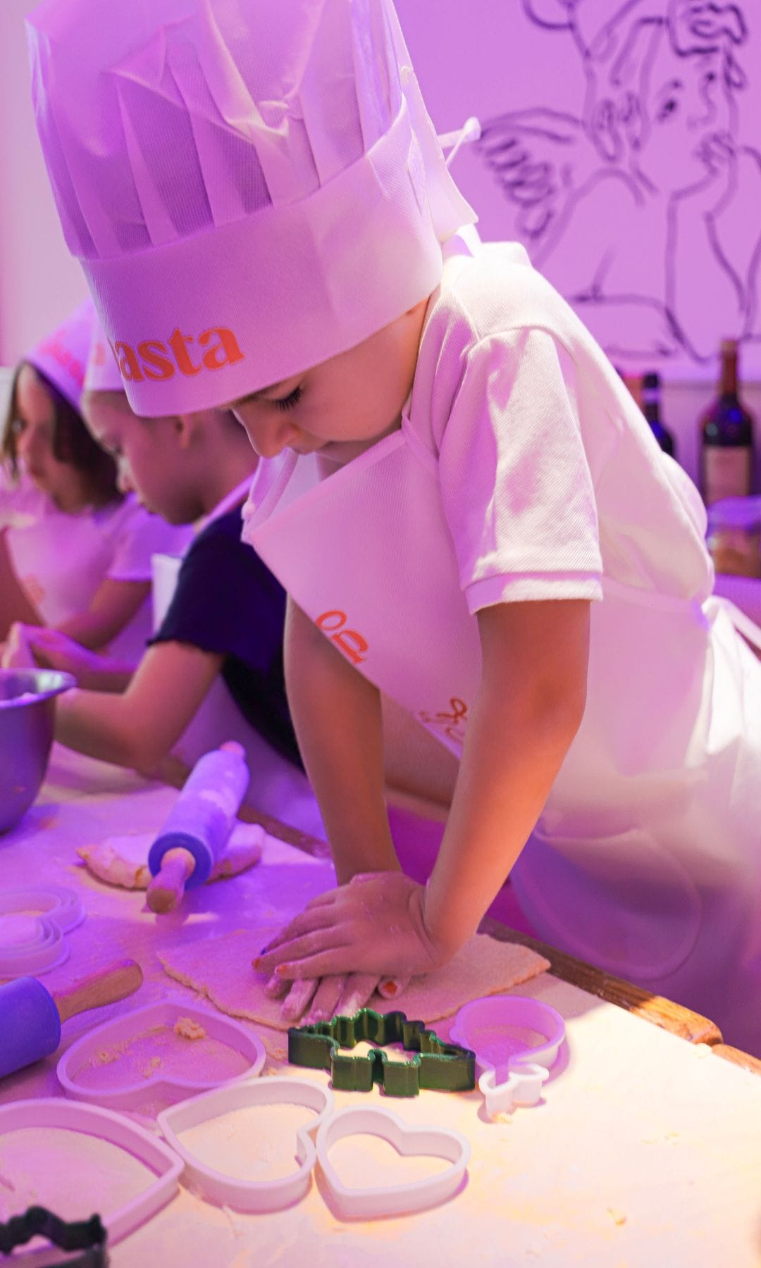 Taller de pasta para niños en Beata Pasta Madrid