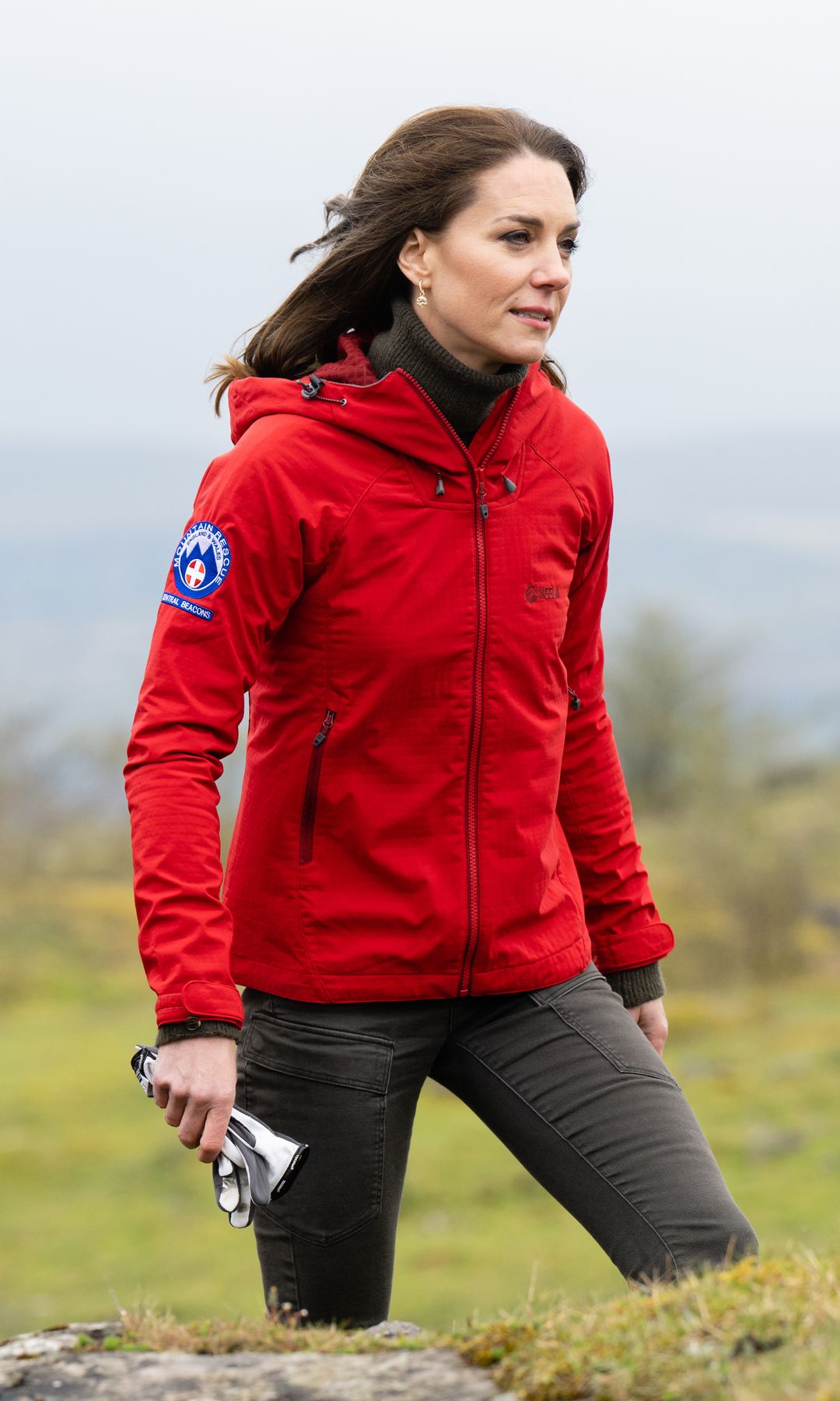 Kate Middleton haciendo senderismo en 2023