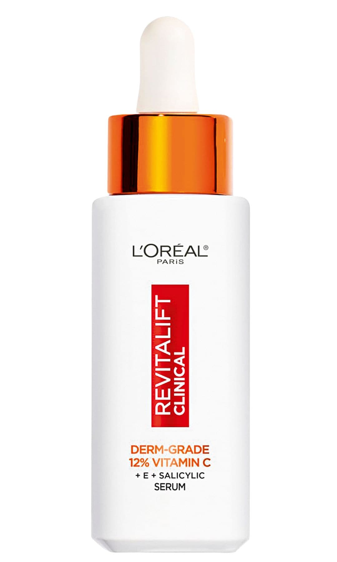 Sérum de vitamina C Revitalift Clinical (28 €), de L’Oréal Paris