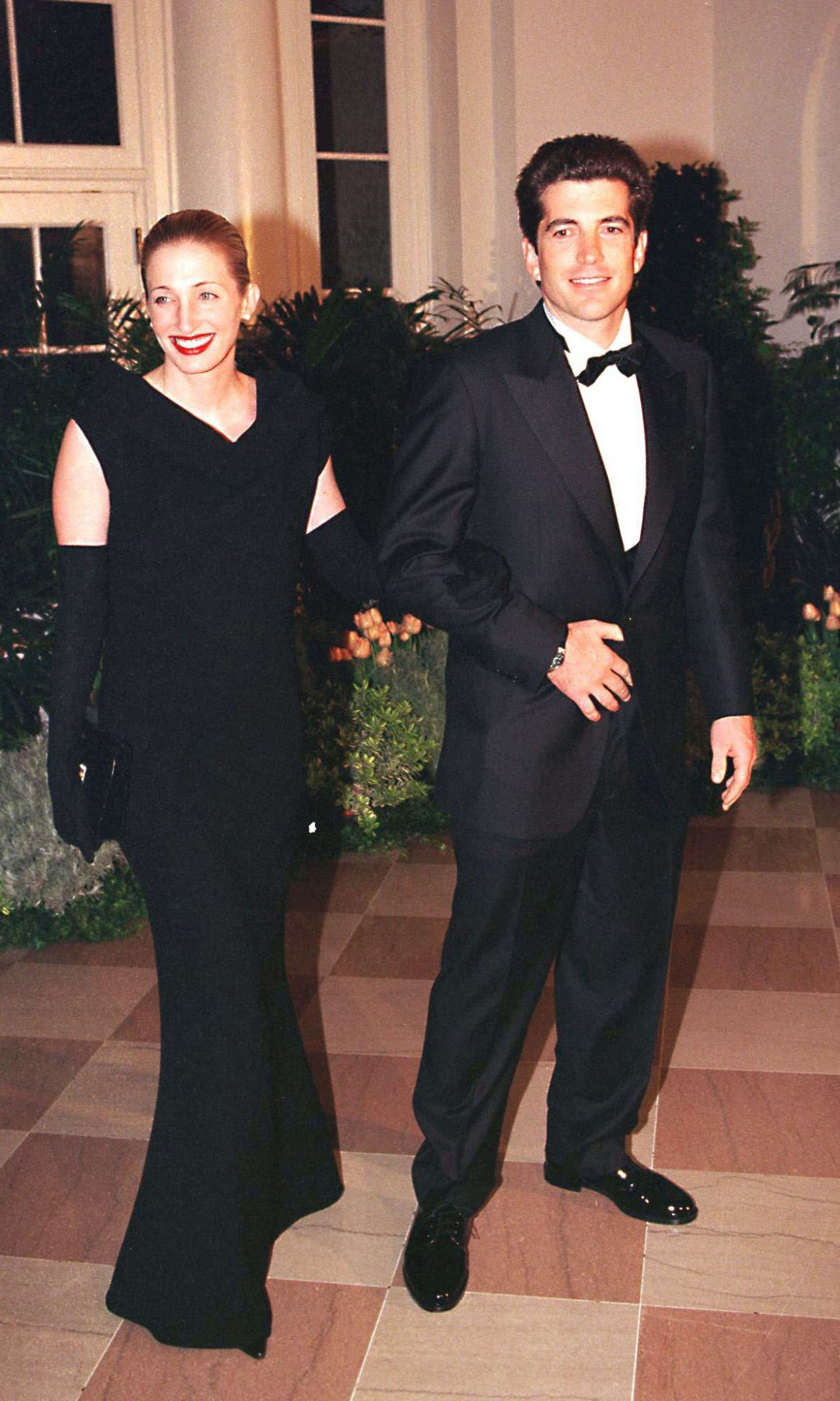 John y Carolyn Bessete en una de las galas más memorativas