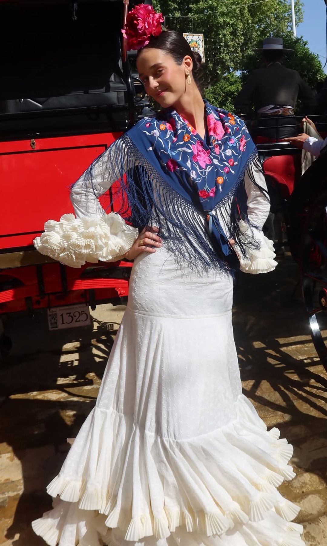 Victoria de Marichalar en la Feria de sevilla 2026