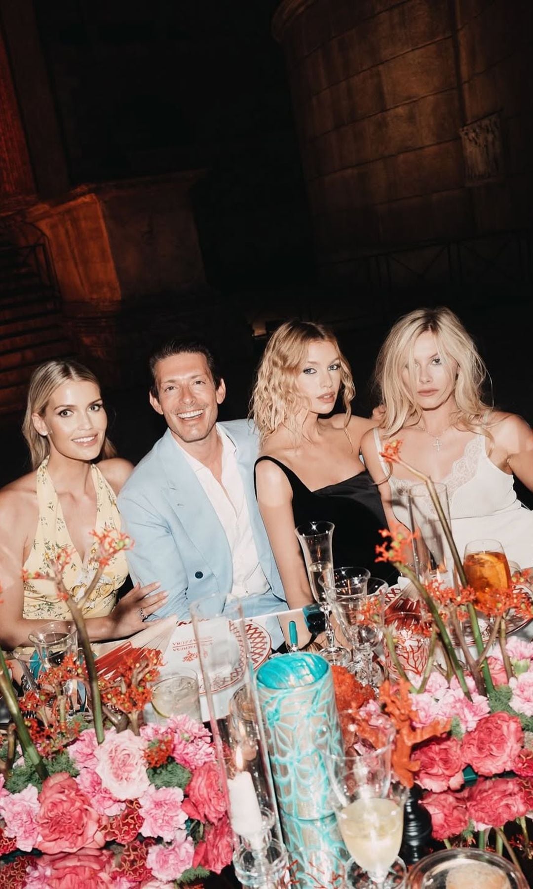 Kitty Spencer en un evento de Aquazzura