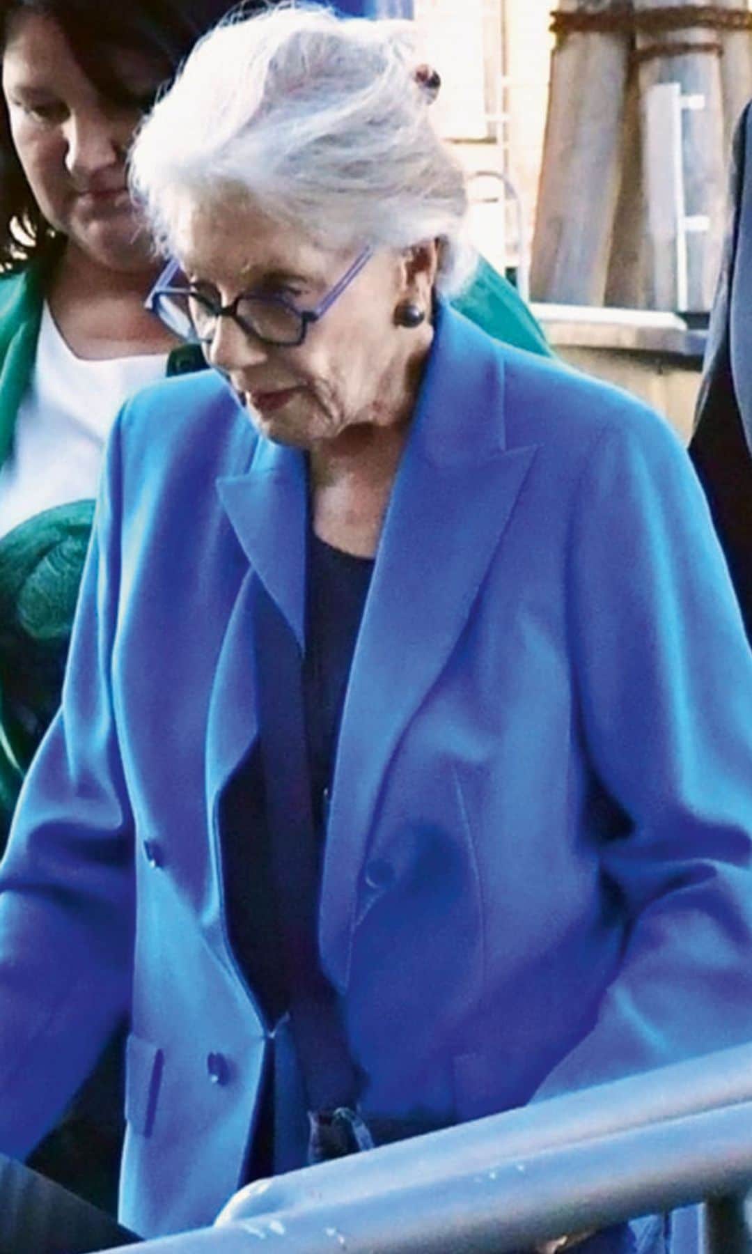 La exmodelo Fiona Campbell-Walter, madre de Francesca, de 93 años