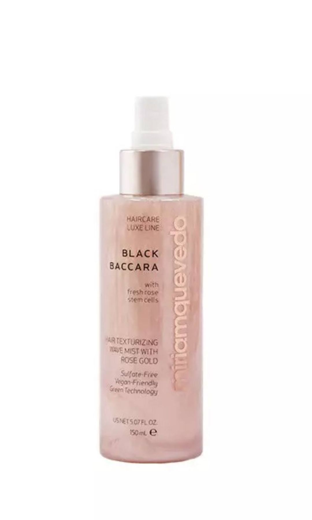 BLACK BACCARA Hair Texturizing Wave Mist With Rose Gold (50€), Miriam Quevedo