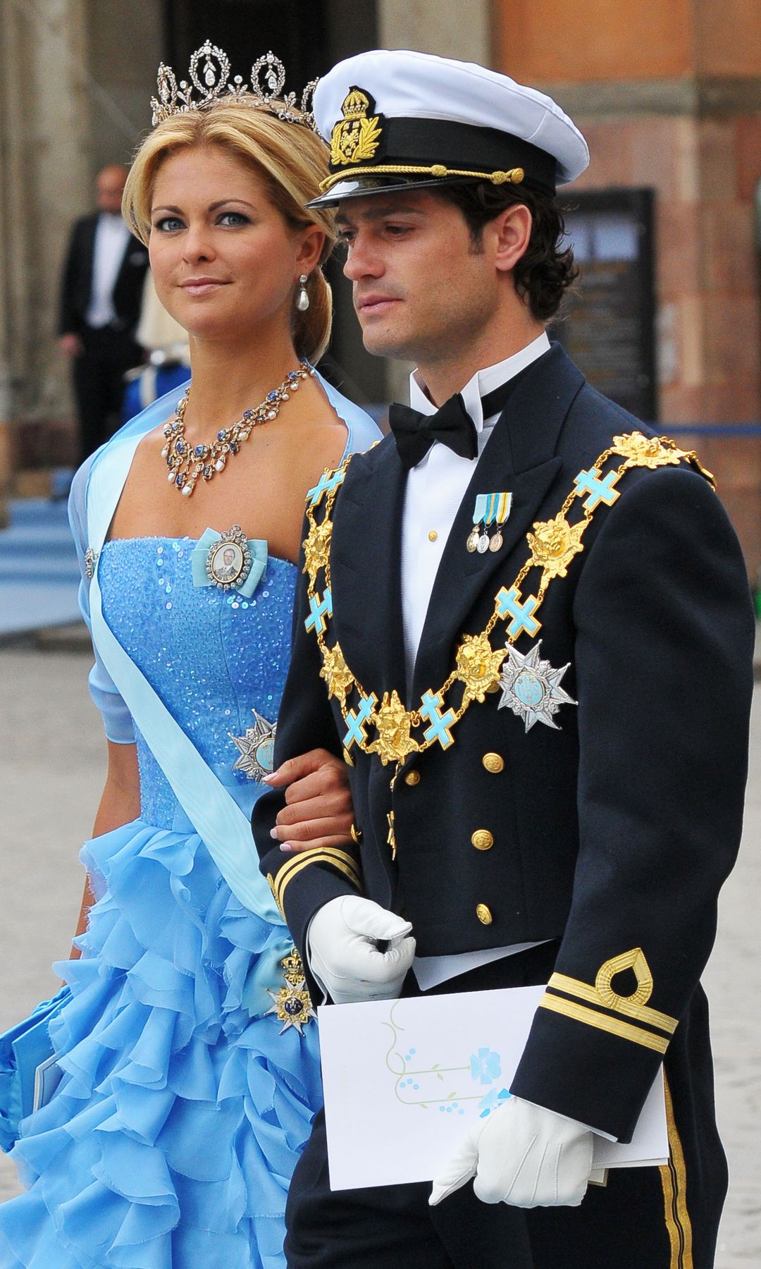 Magdalena de Suecia regresó de Nueva York para la boda de Estado de su hermana, la princesa Victoria, siendo una de las protagonistas indiscutibles