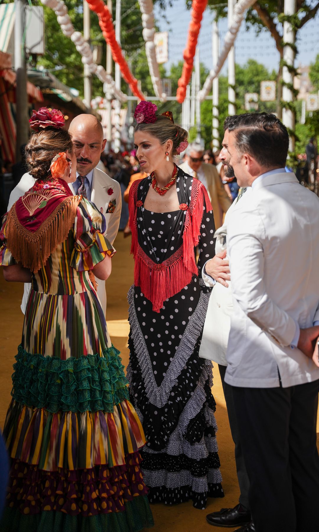 Manuela Villena en la Feria de Abril (abril de 2026)