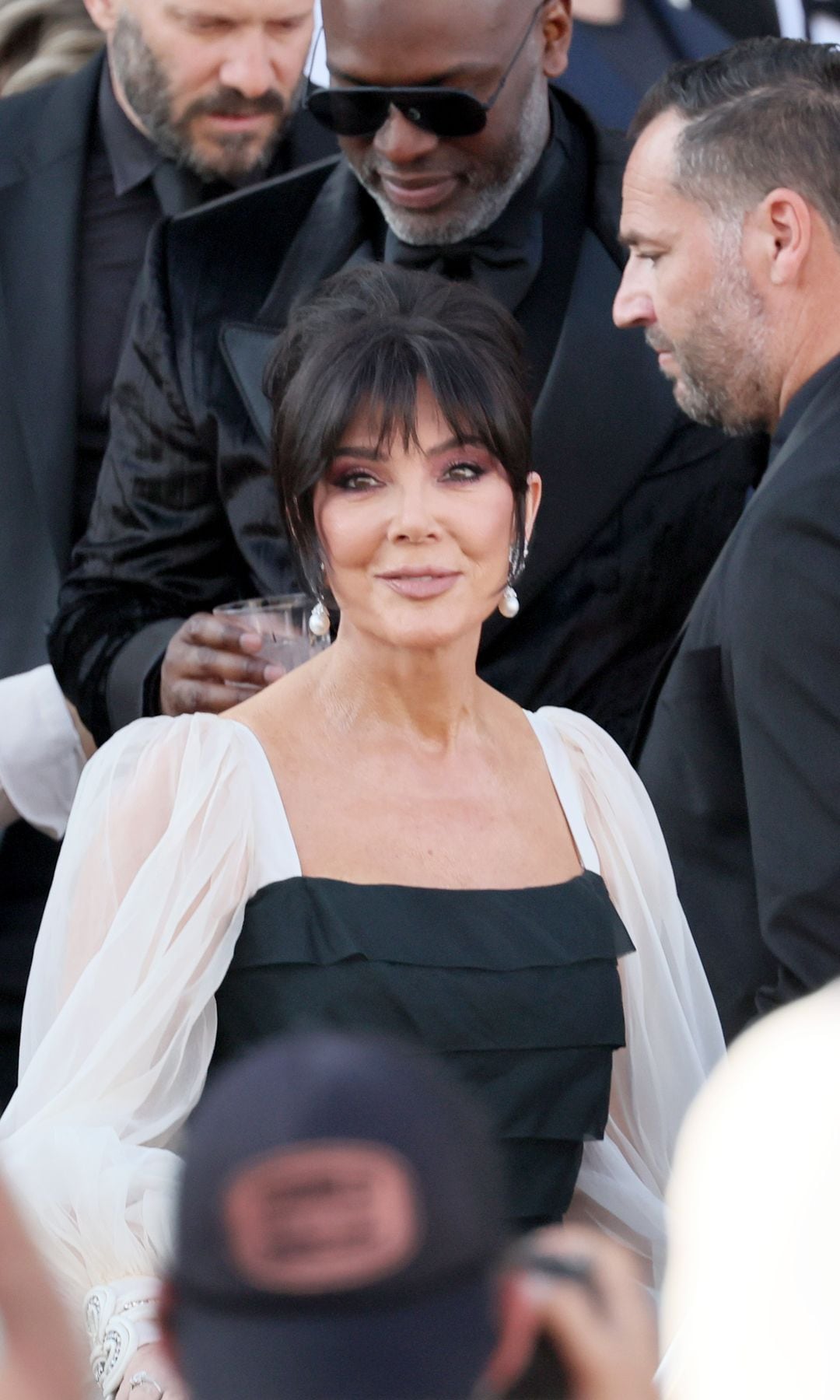 Kris Jenner en la boda de Jeff Bezos