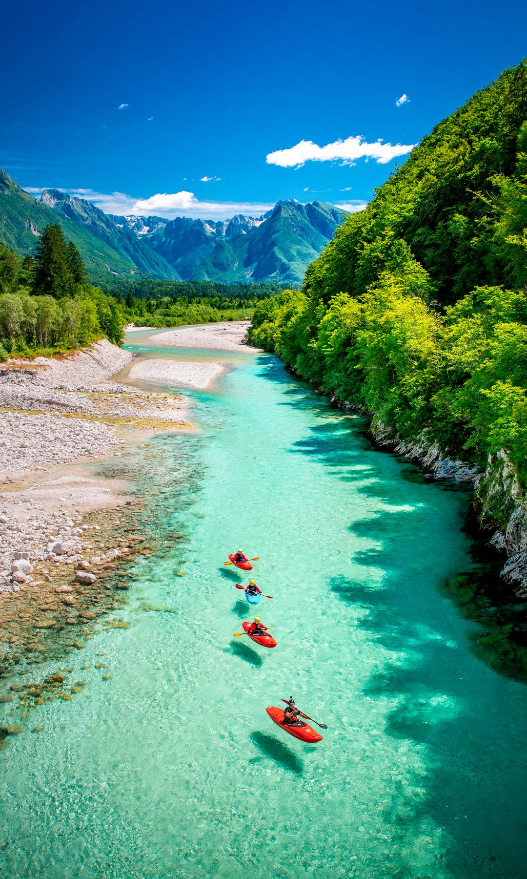 El valle del Soča en Eslovenia