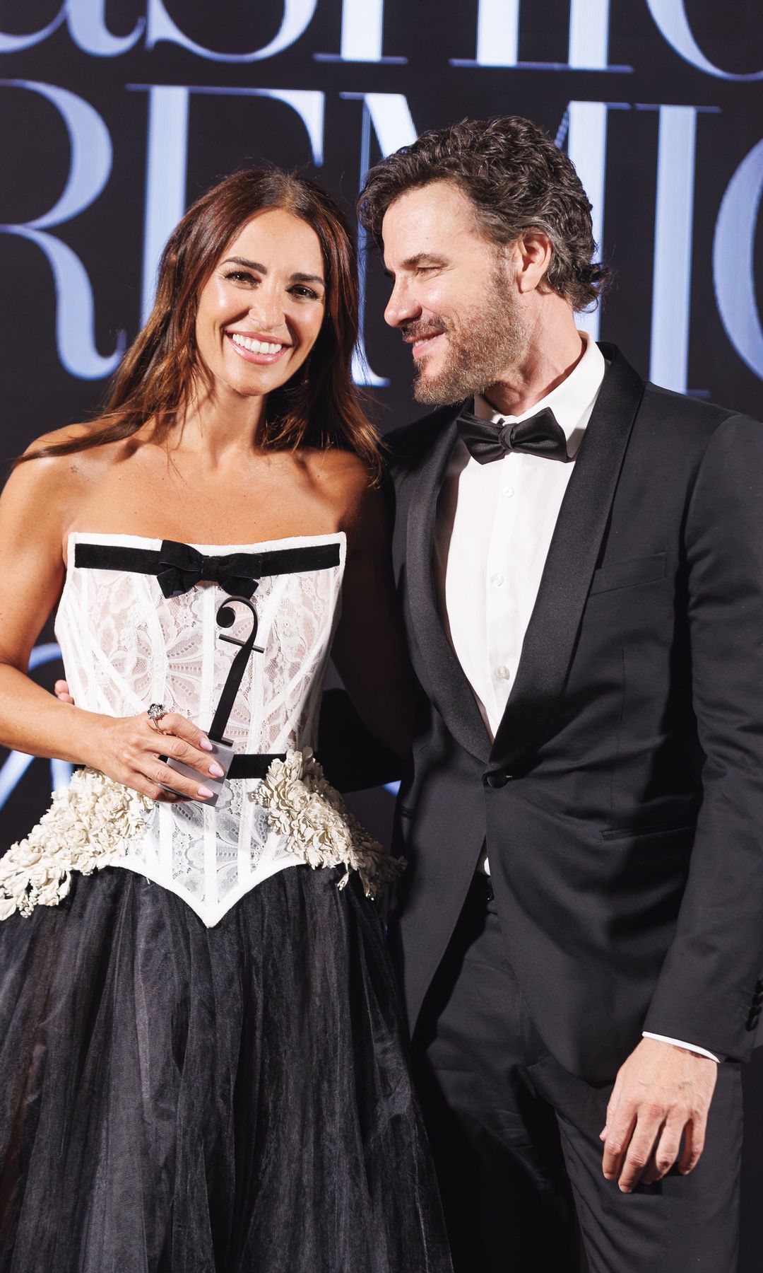 Un retrato de Paula en la gala