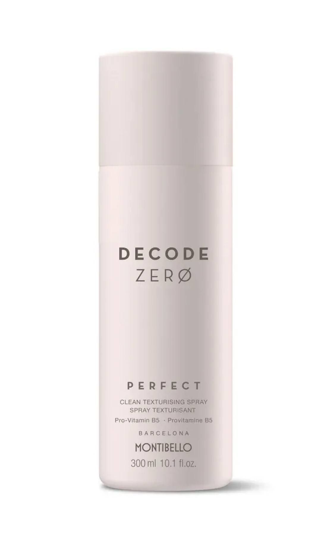 Decode Zero perfect Spray texturizante (19,51€), montibello