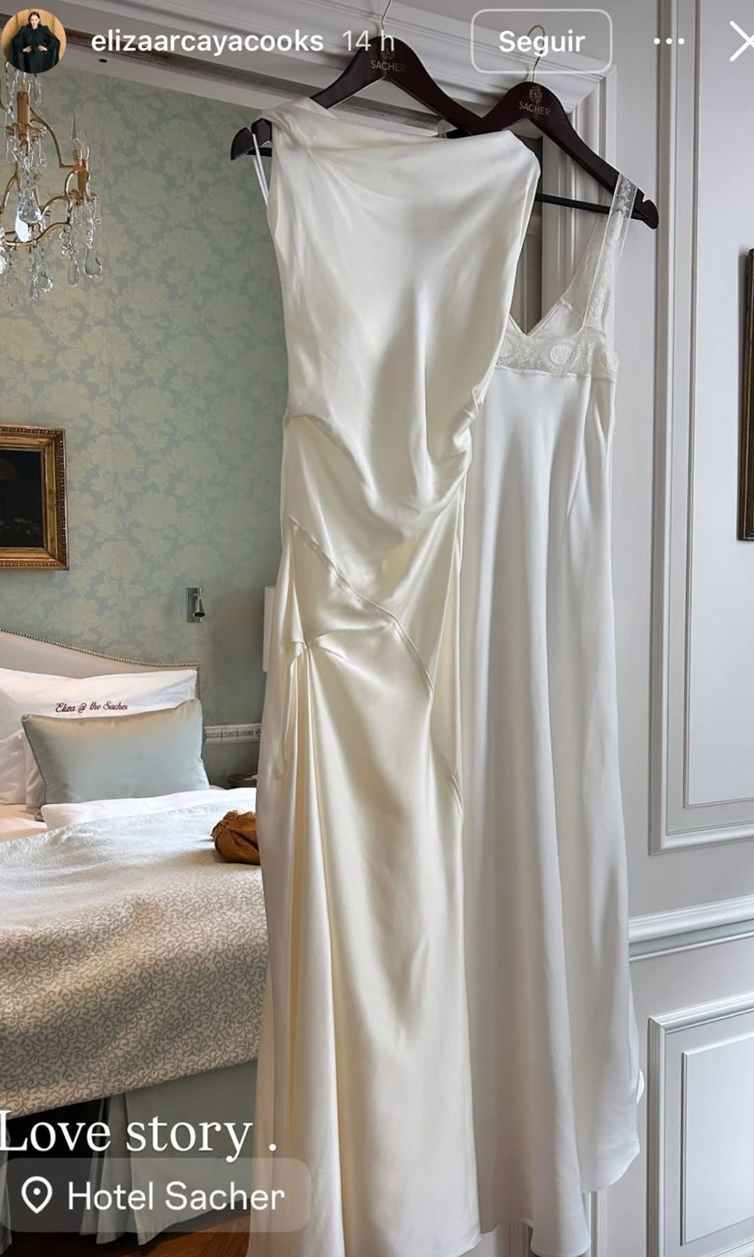 El vestido de la novia diseñado por Victoria Beckham