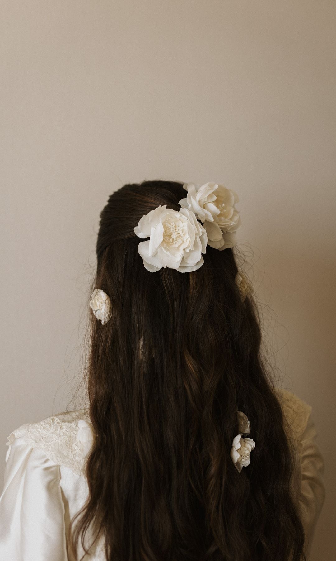 Peinado de novia de Paloma Reguillo