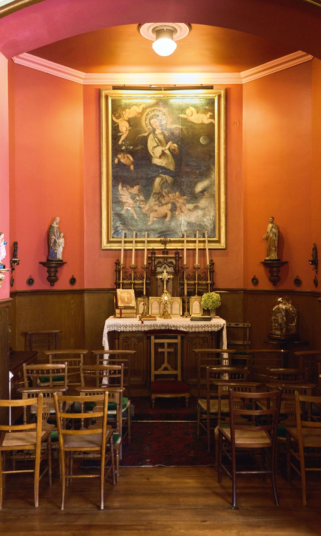 La capilla, un rincón muy especial en el Palacio de Arbaizenea